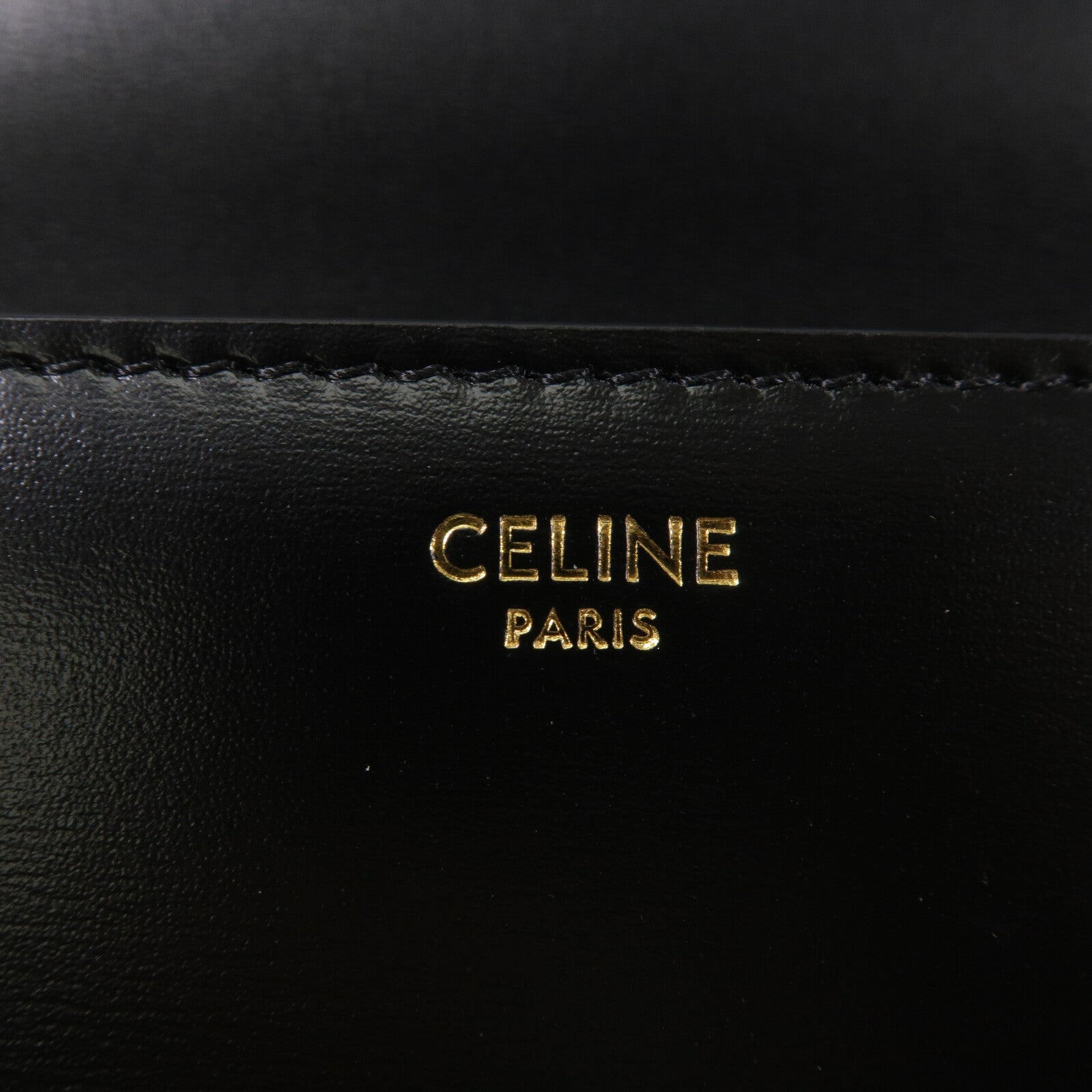 CELINE 牛皮皮革Classique Triomphe肩背袋