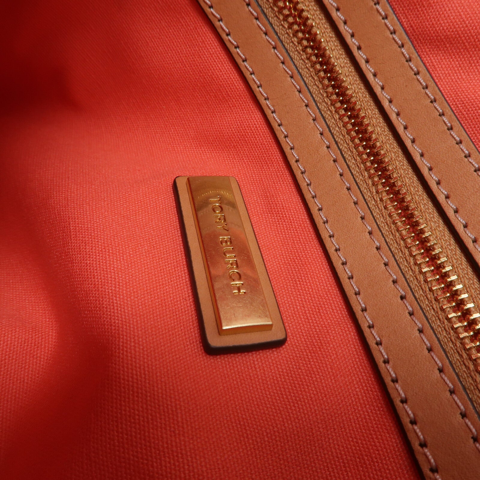 Tory Burch 棉質T Monogram Terry Tote手挽袋