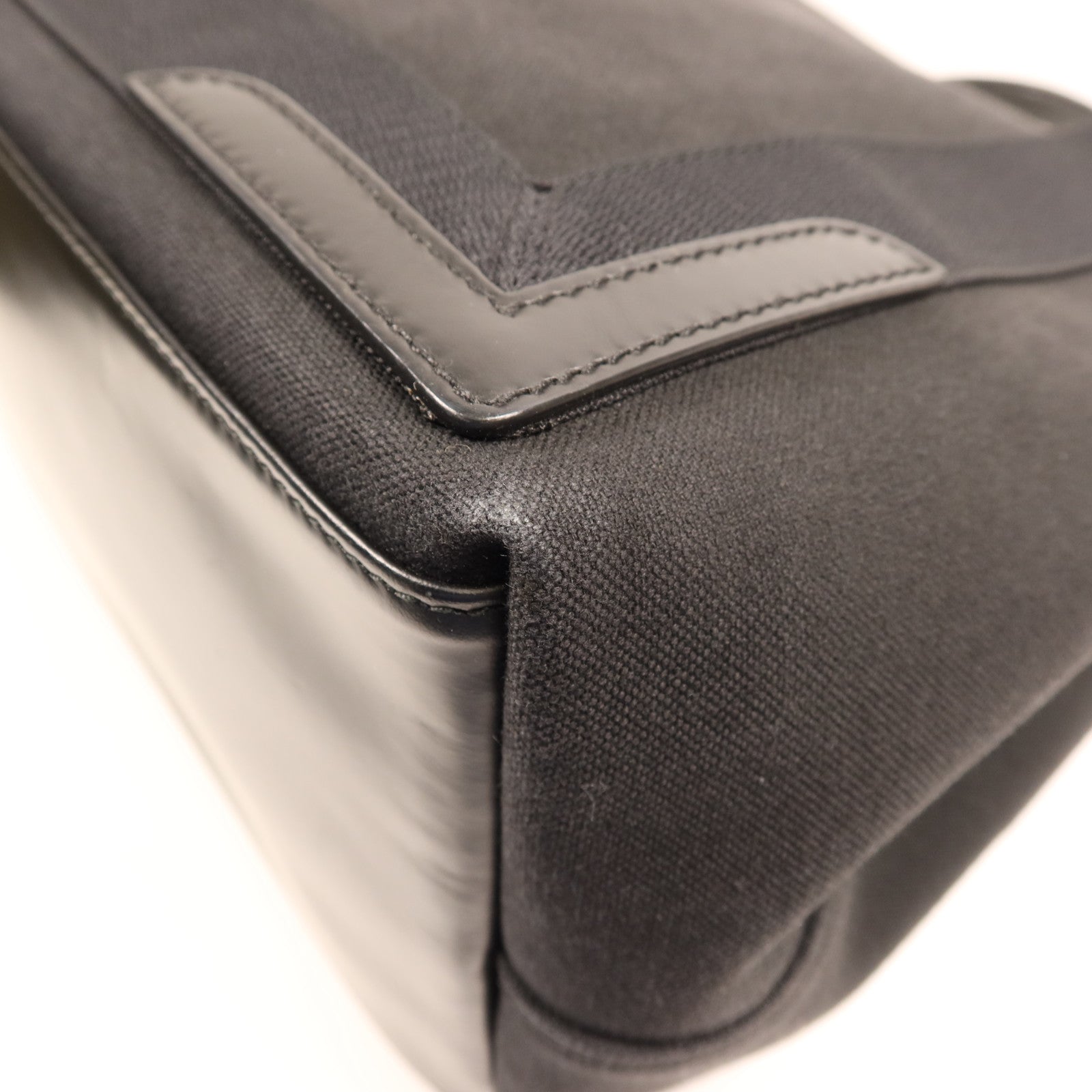 BALENCIAGA 帆布Tote Bag銀扣手挽袋