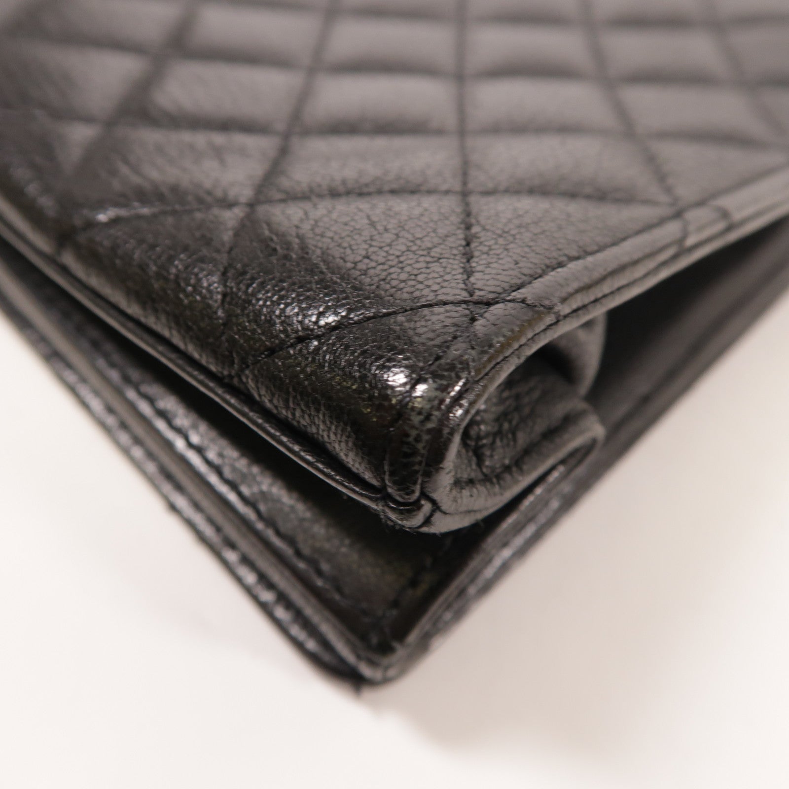 CHANEL 牛皮皮革2.55金扣鏈帶手挽肩背兩用袋