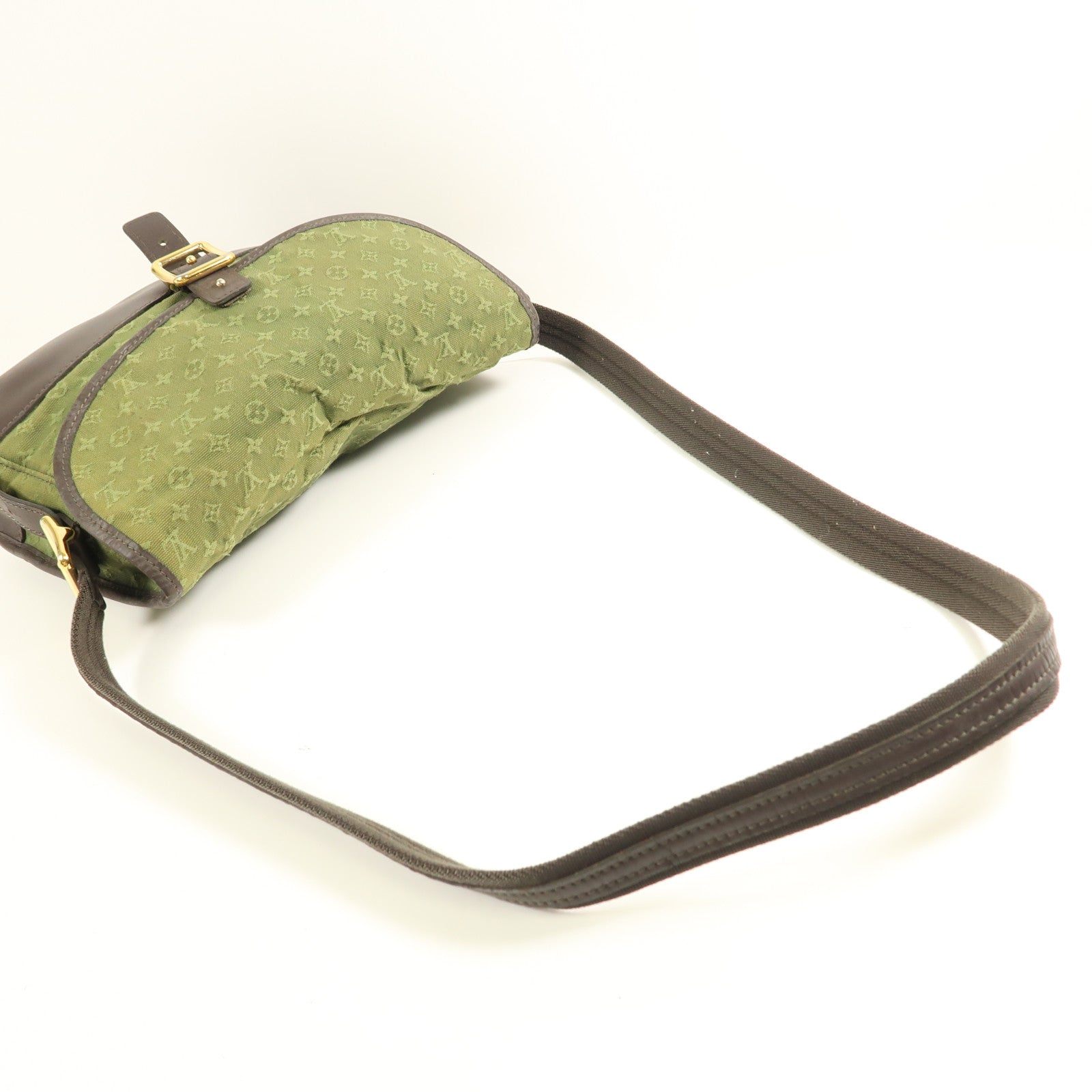 LOUIS VUITTON 【激減優惠】帆布/皮革Mini Marjoly金扣肩背袋