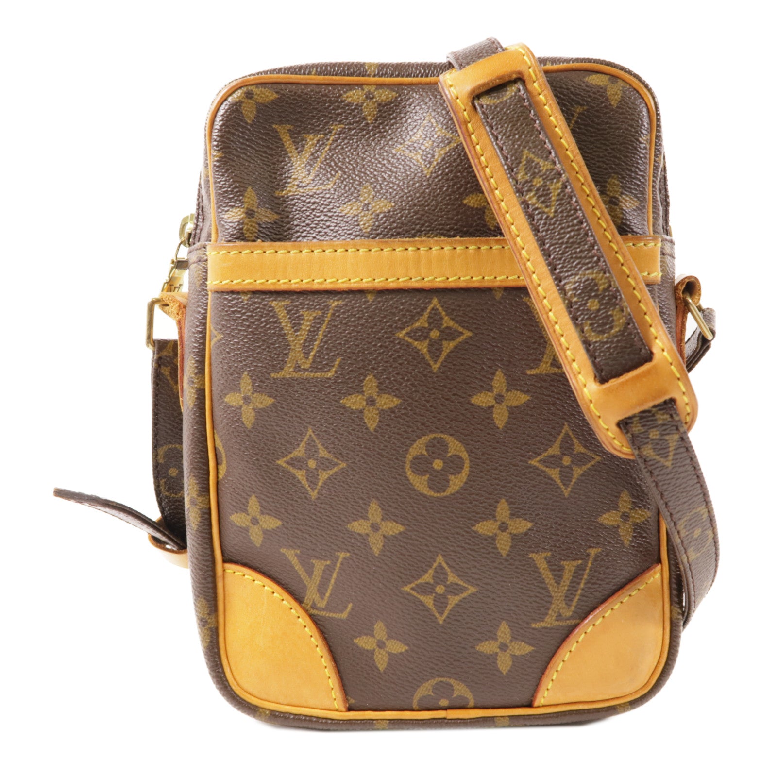 LOUIS VUITTON Monogram Danube金扣肩背袋