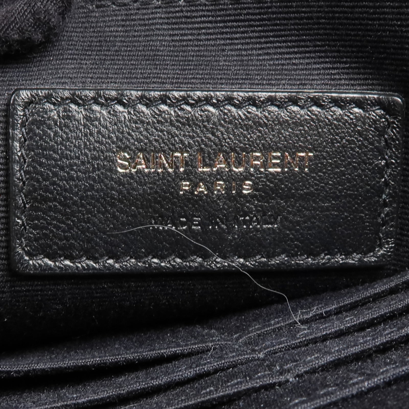 SAINT LAURENT 牛皮皮革Pouch手拿包