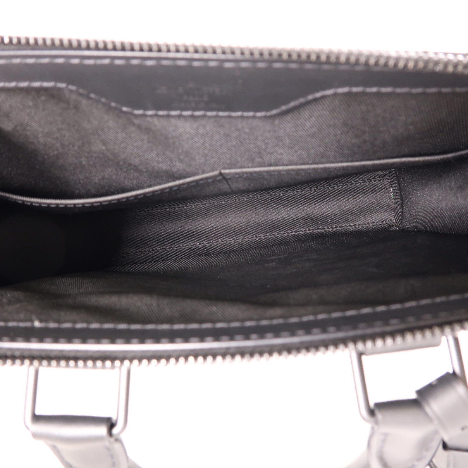 LOUIS VUITTON Taurillon皮革Sac Plat Cross手挽肩背兩用袋黑色