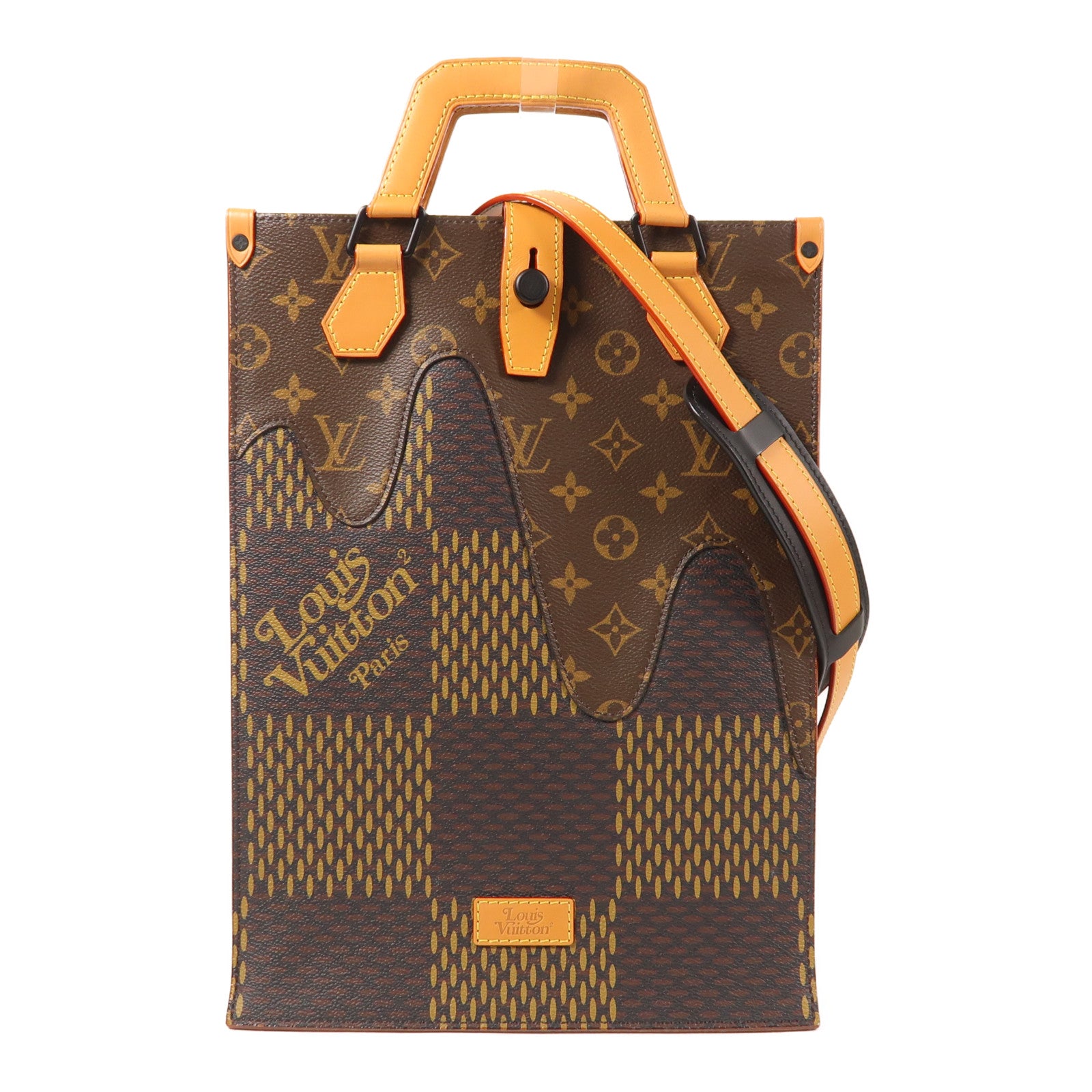 LOUIS VUITTON Monogram LV x Nigo Mini Tote手挽肩背兩用袋