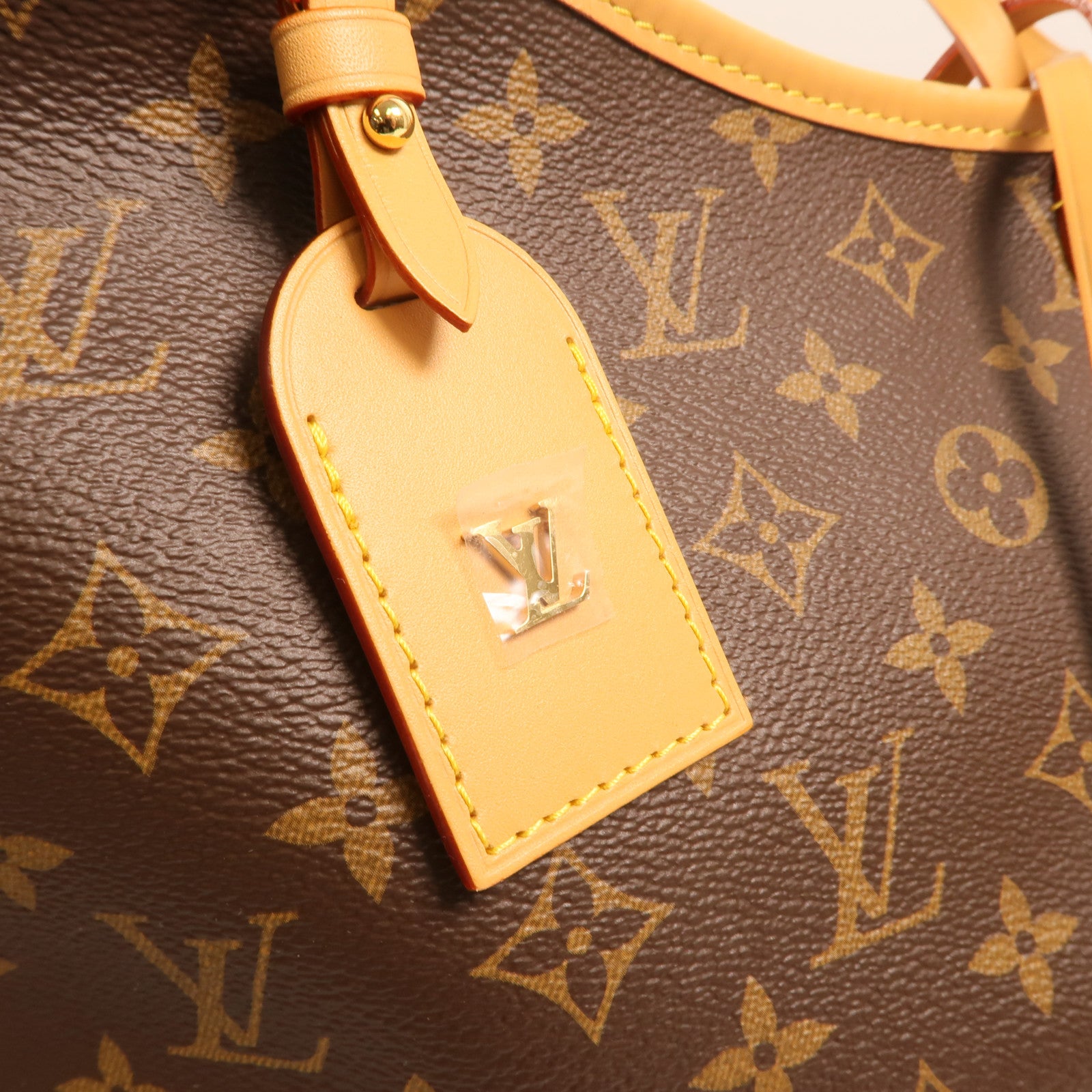 LOUIS VUITTON Monogram Carry All MM金扣肩背袋