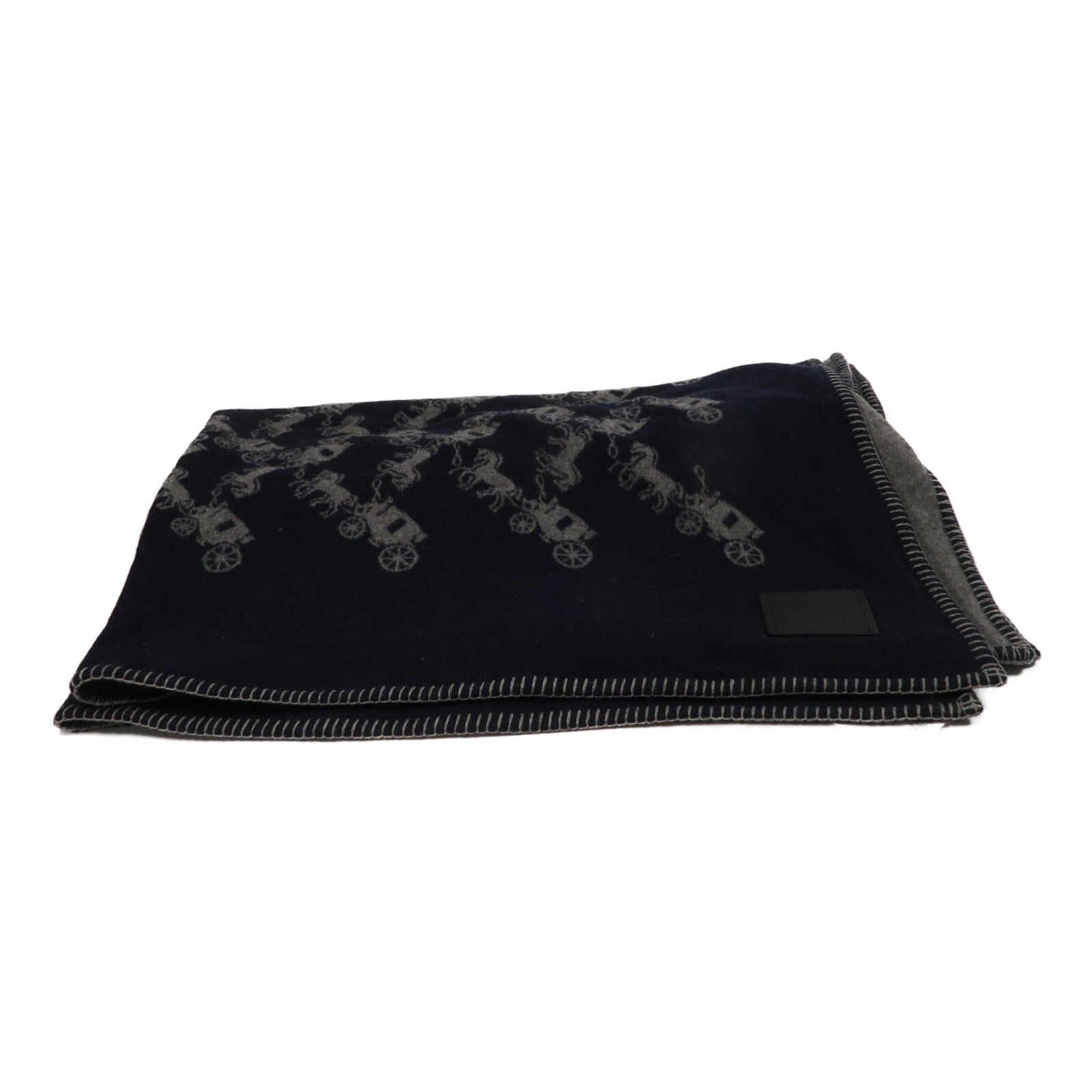 COACH 羊毛/PolyamideBlanket Scarf 178X130cm絲巾