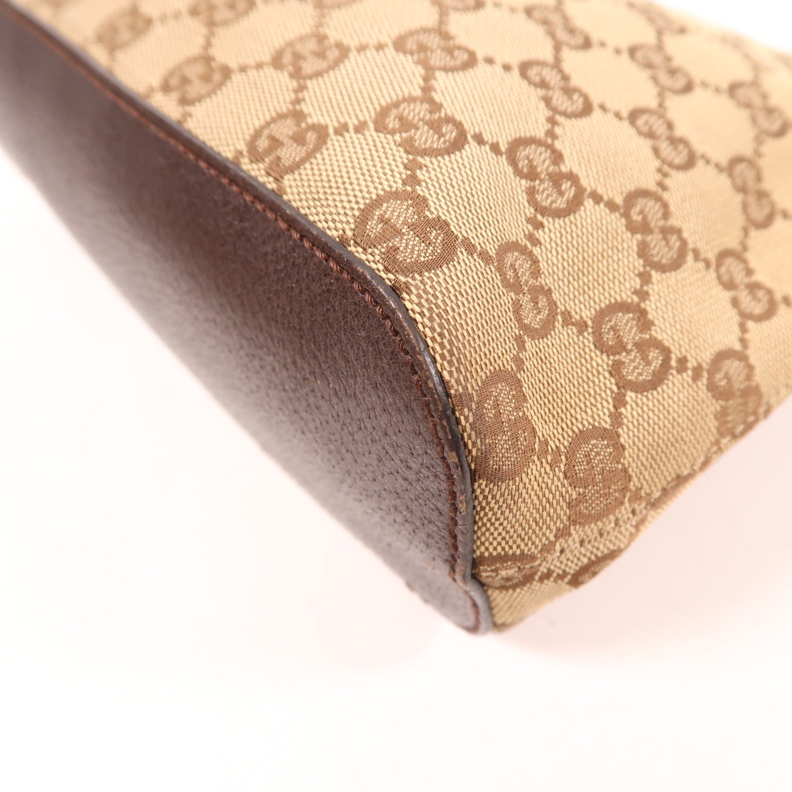 GUCCI 帆布Tote Bag銀扣手挽袋