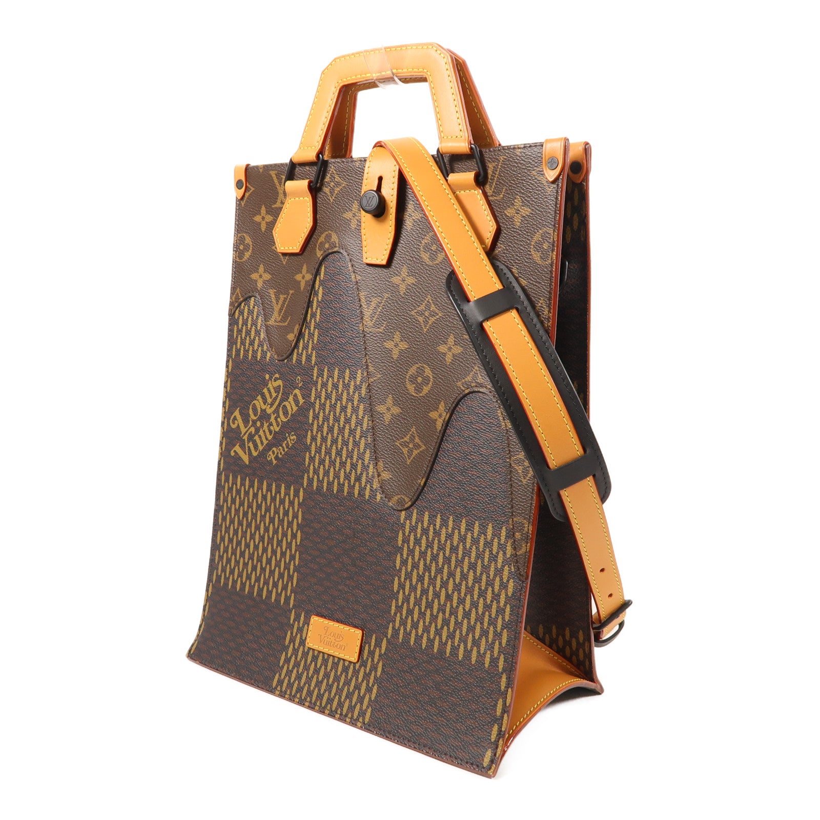LOUIS VUITTON Monogram LV x Nigo Mini Tote手挽肩背兩用袋
