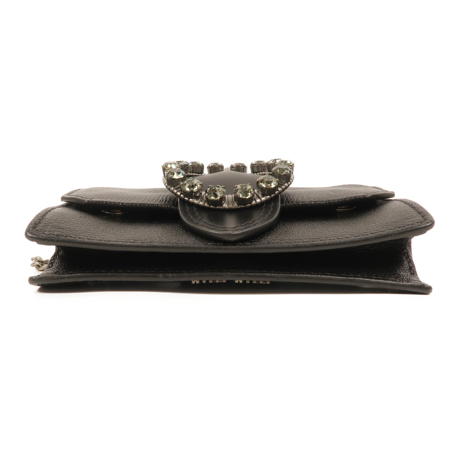 Miu Miu 牛皮皮革Chain Shoulder Bag鏈帶肩背袋