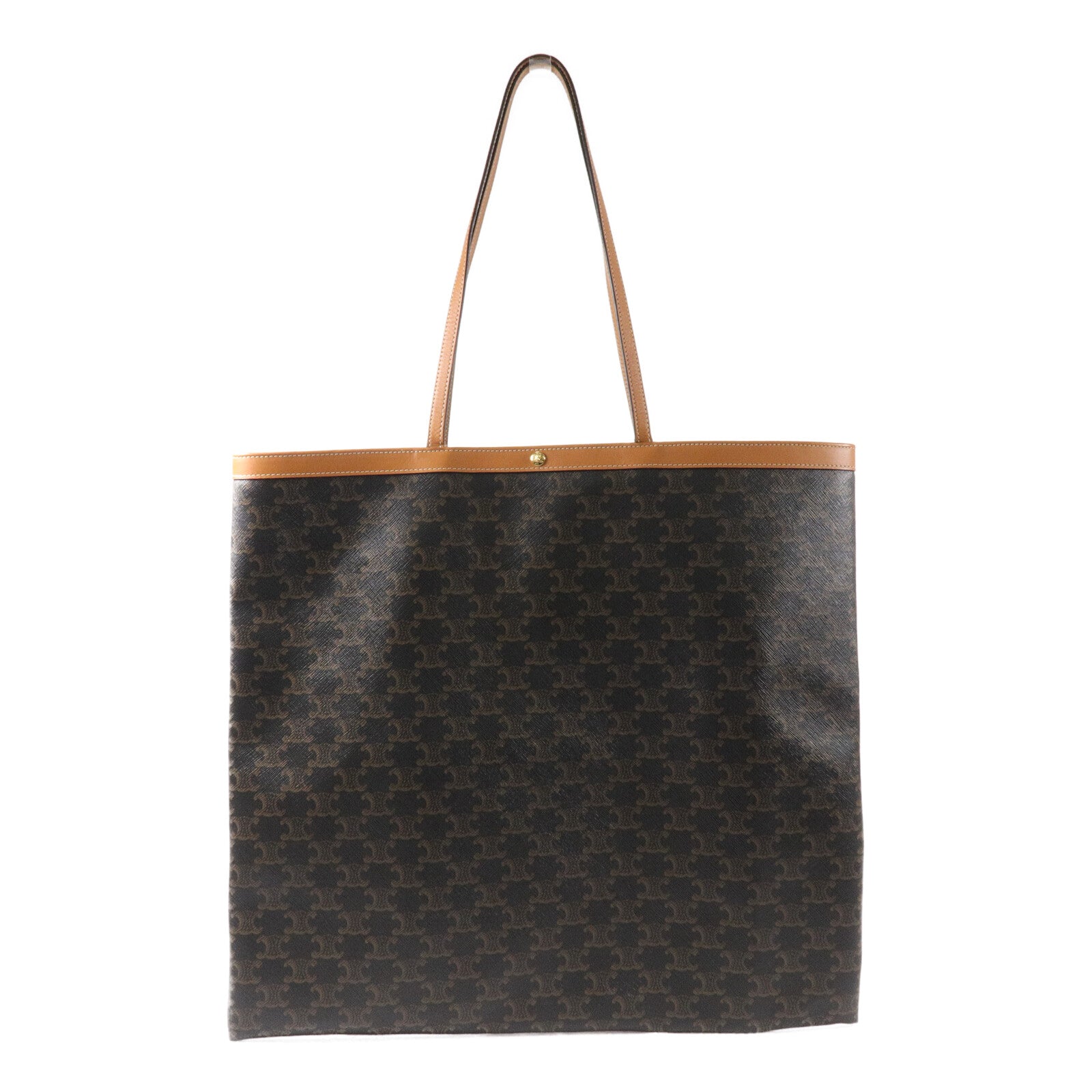 CELINE 塗層帆布Large Flat Shopping Tote手挽袋