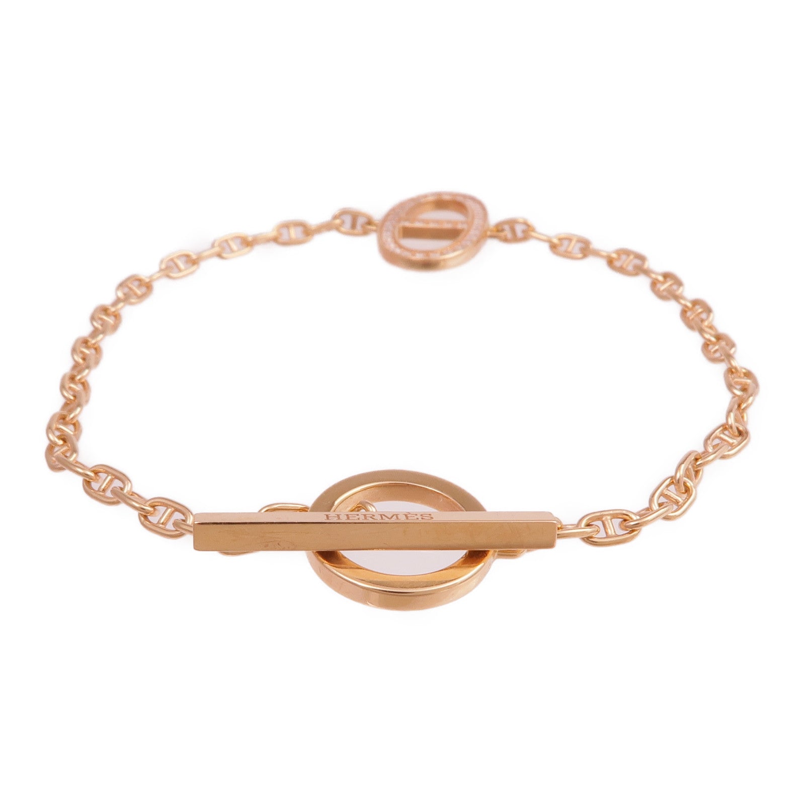 HERMES 18K玫瑰金Farandole Bracelet手鏈