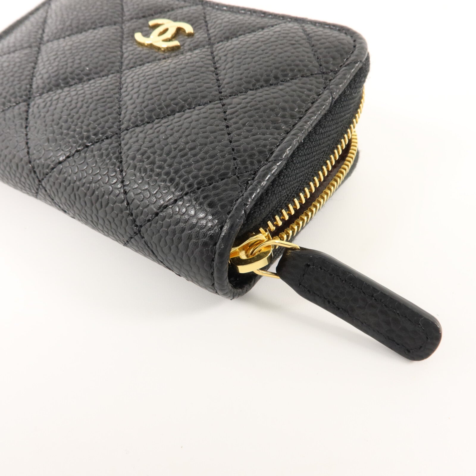 CHANEL 牛皮皮革Classic Zipped Coin Purse零錢包