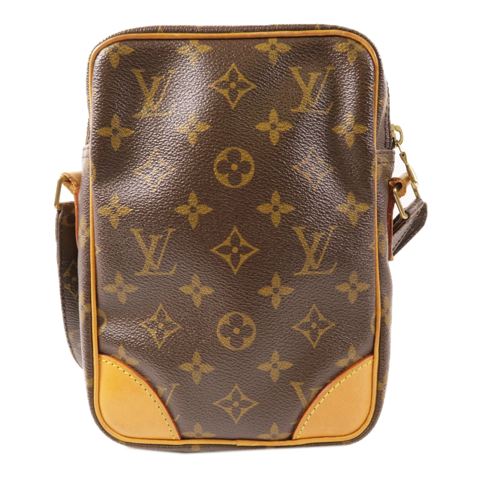LOUIS VUITTON Monogram Danube金扣肩背袋