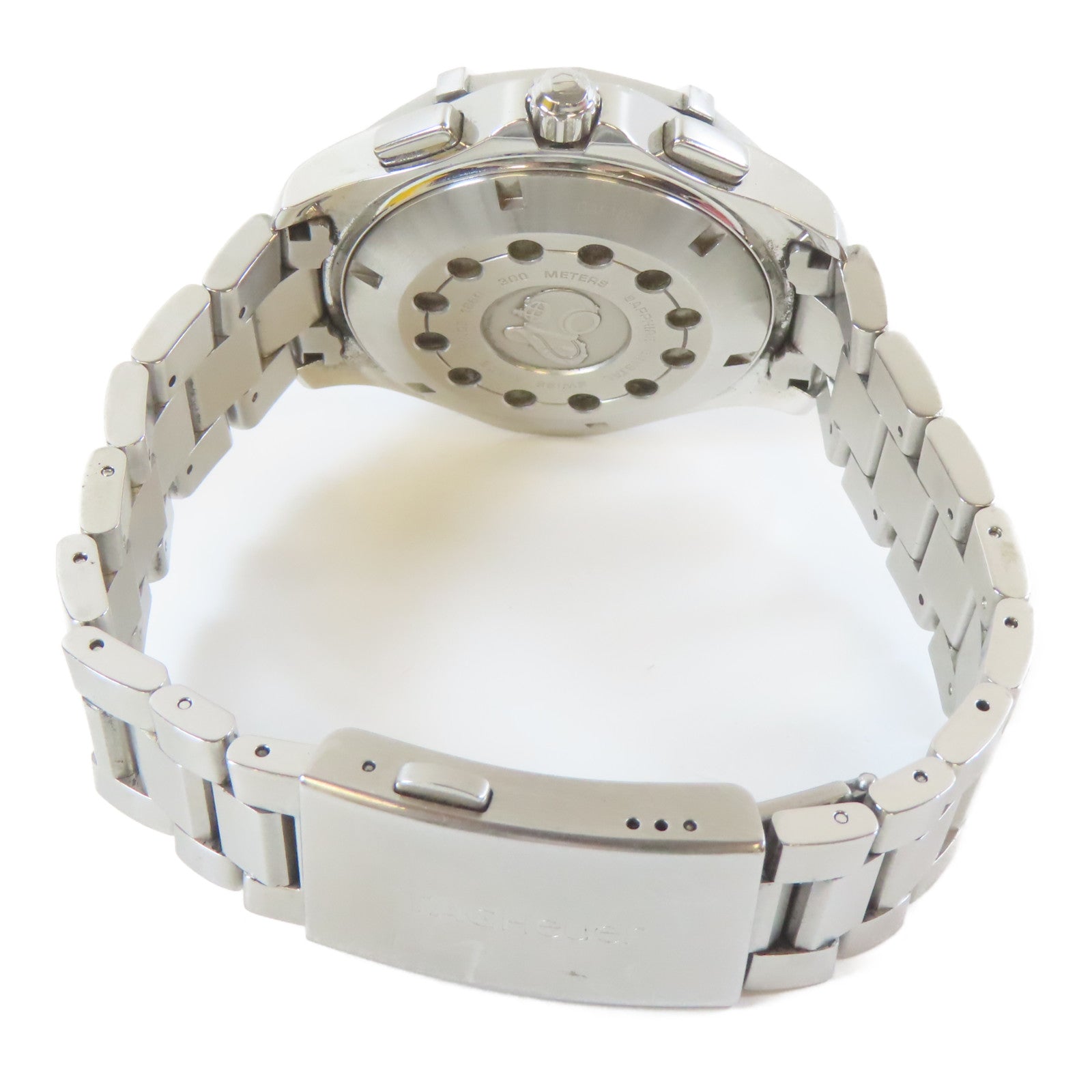 TAG HEUER Aquaracer不鏽鋼手錶黃色