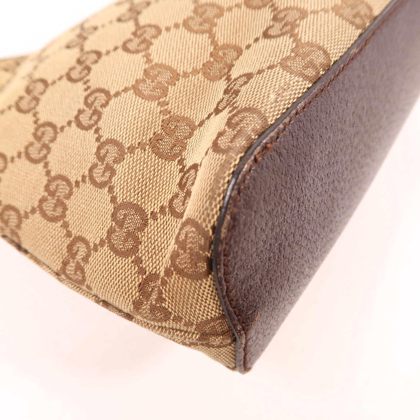 GUCCI 帆布Tote Bag銀扣手挽袋