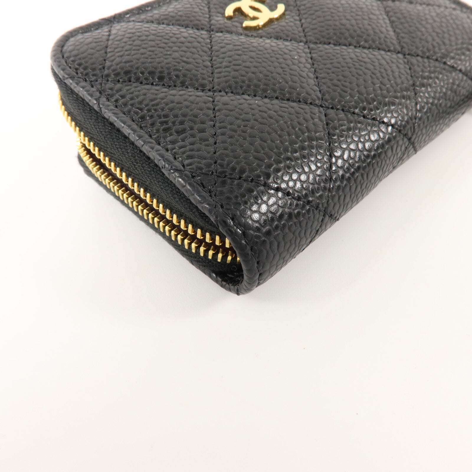 CHANEL 牛皮皮革Classic Zipped Coin Purse零錢包