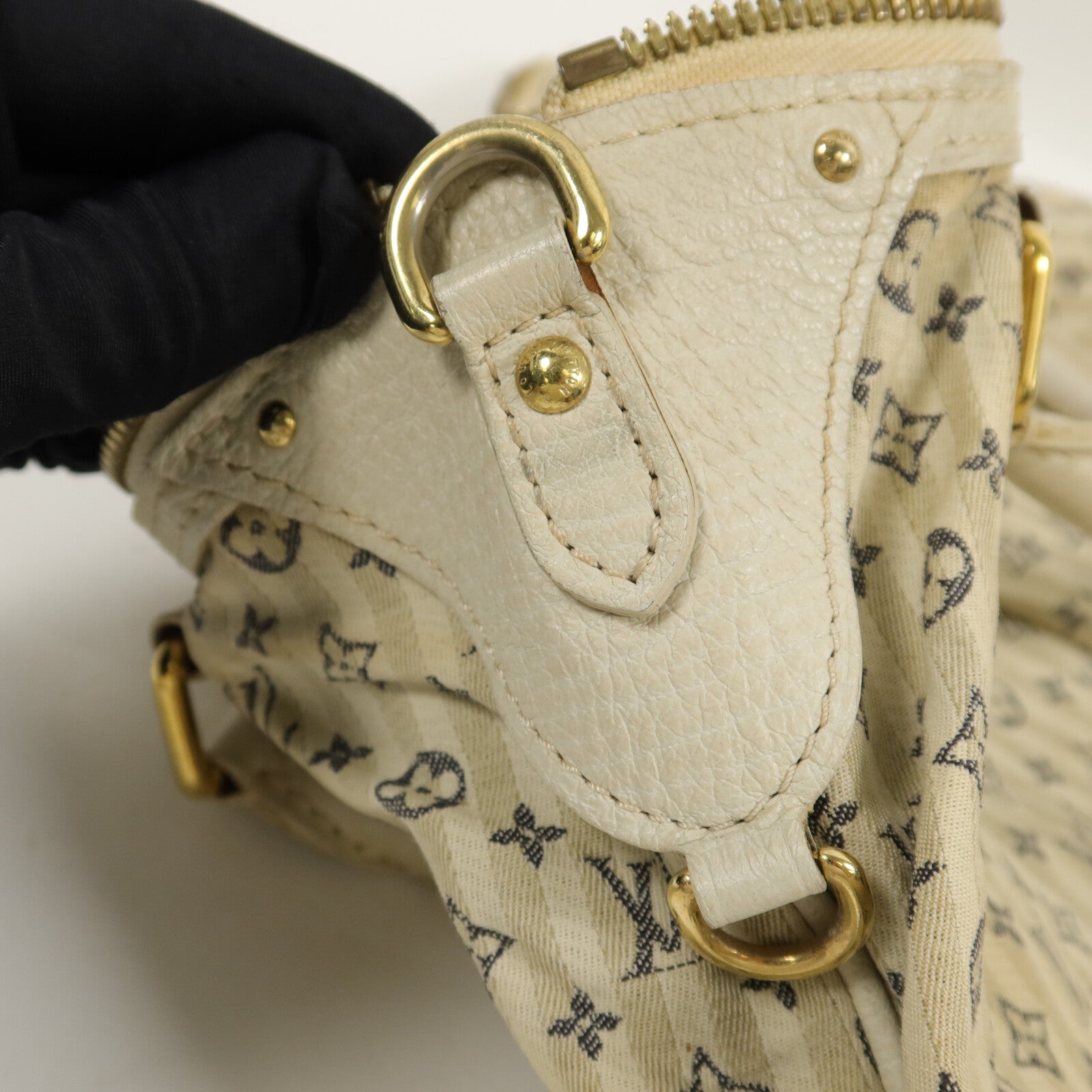 LOUIS VUITTON Monogram mini Croisette Marina PM手挽肩背兩用袋