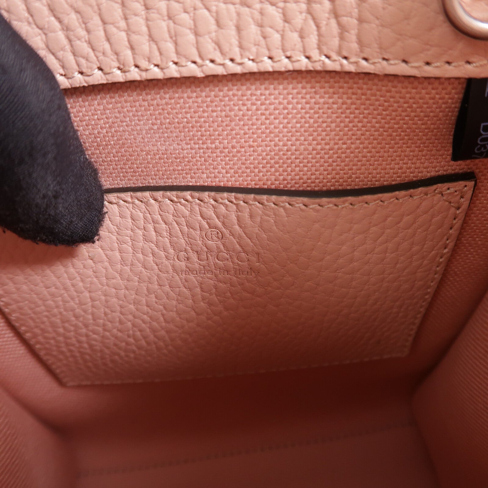 GUCCI 牛仔布Interlocking G Mini Tote手挽肩背兩用袋
