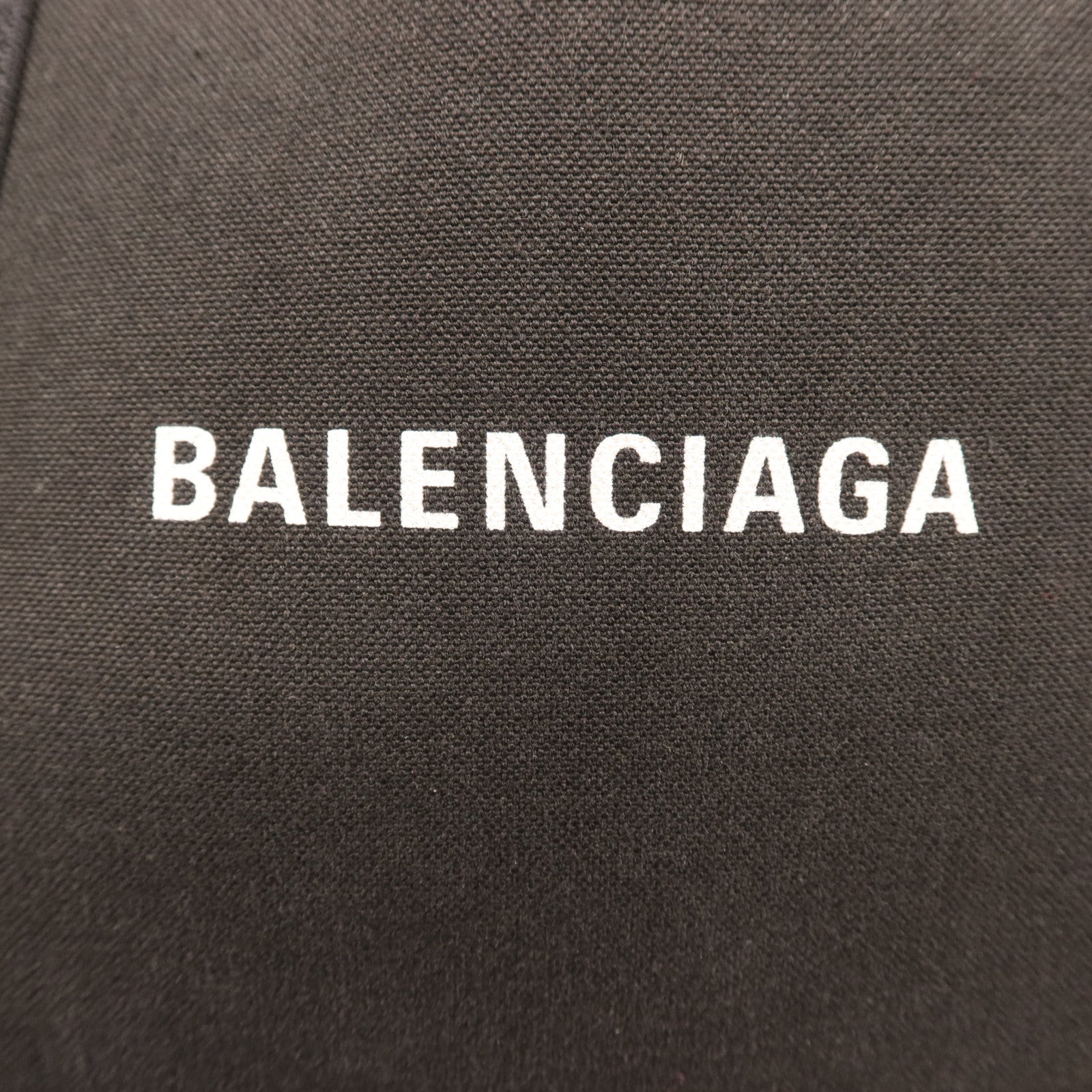 BALENCIAGA 帆布Tote Bag銀扣手挽袋