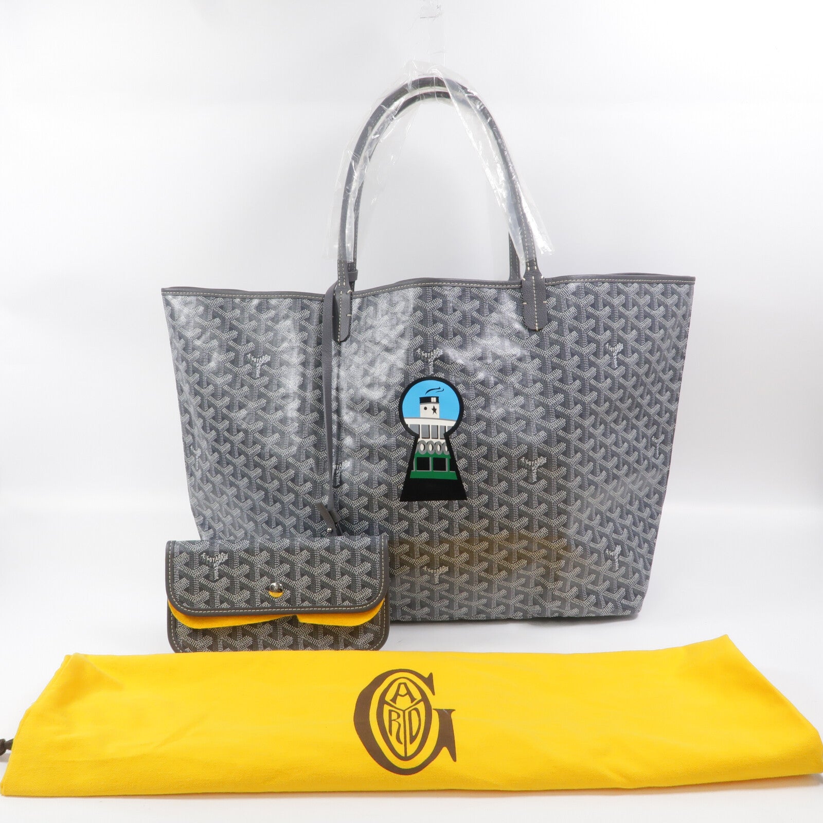 GOYARD 塗層帆布Saint Louis GM手挽袋