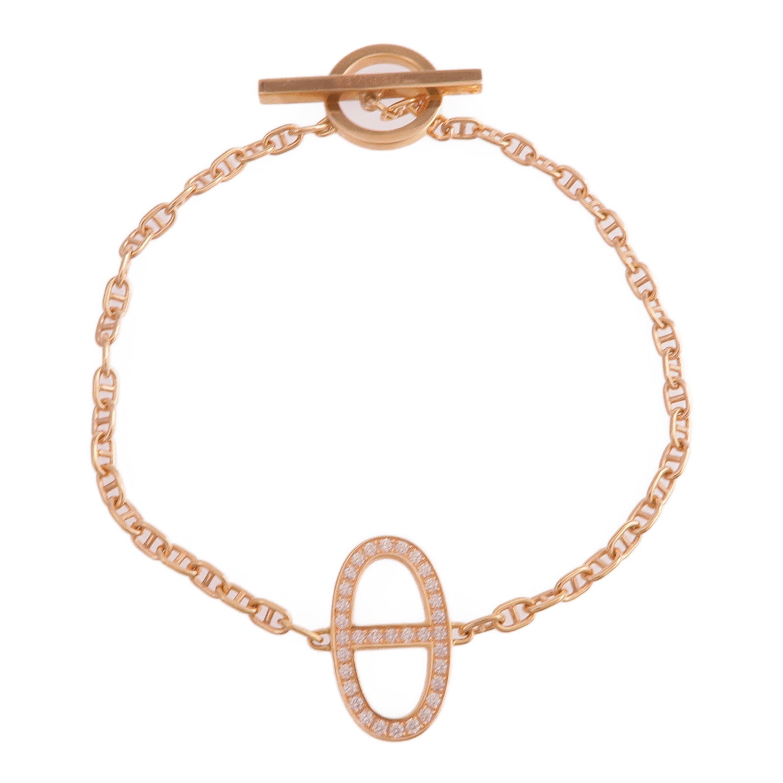 HERMES 18K玫瑰金Farandole Bracelet手鏈