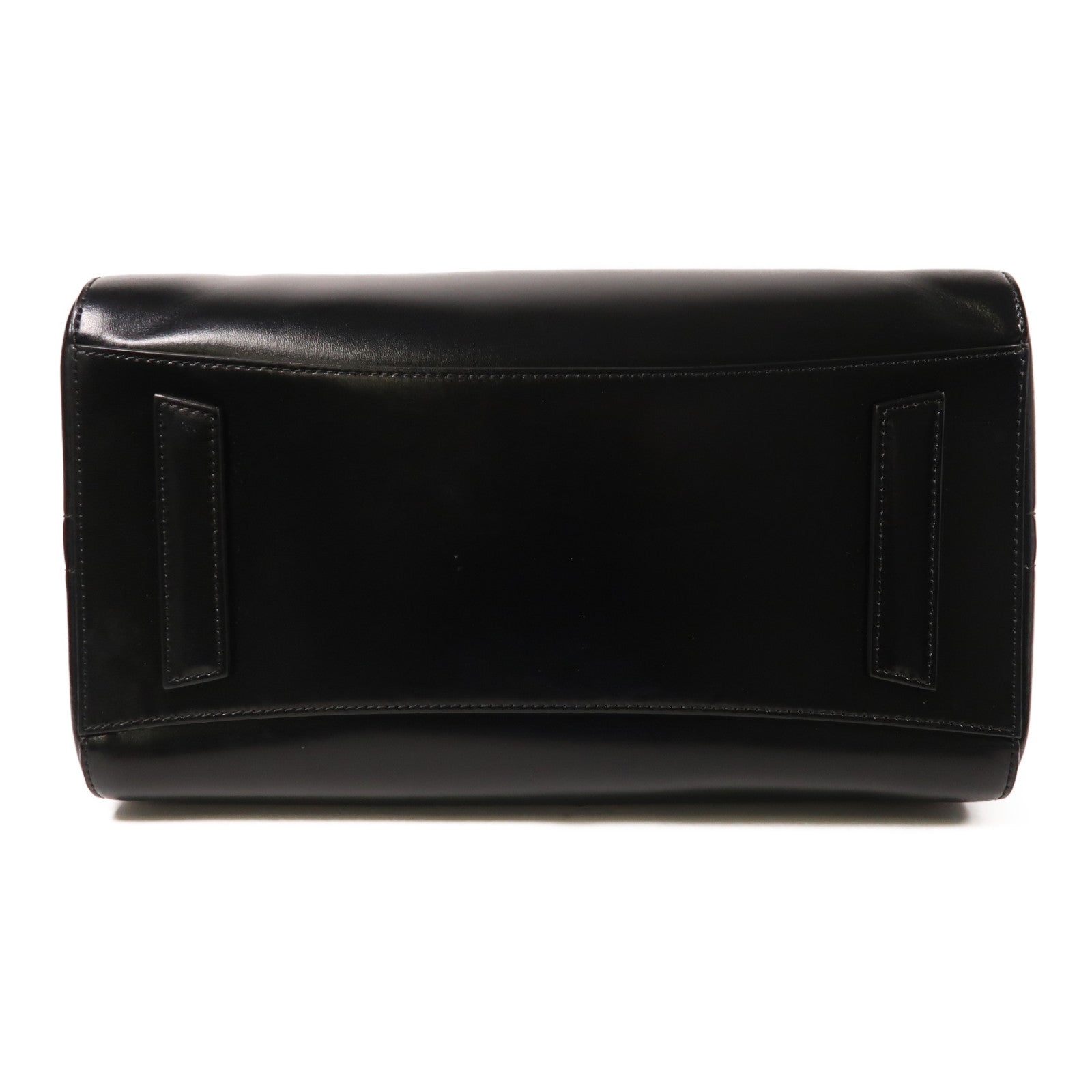 GIVENCHY 牛皮皮革Antigona銀扣手挽肩背兩用袋