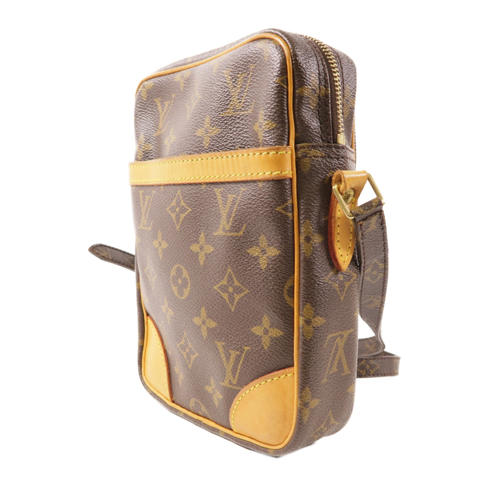 LOUIS VUITTON Monogram Danube金扣肩背袋