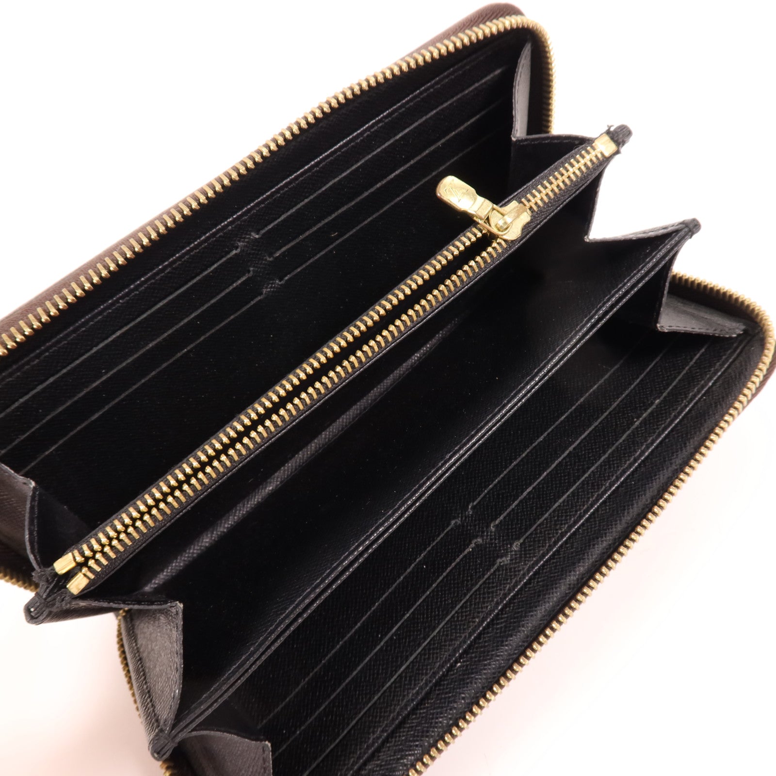 LOUIS VUITTON Monogram Giant Reverse Zippy Wallet金扣長錢包