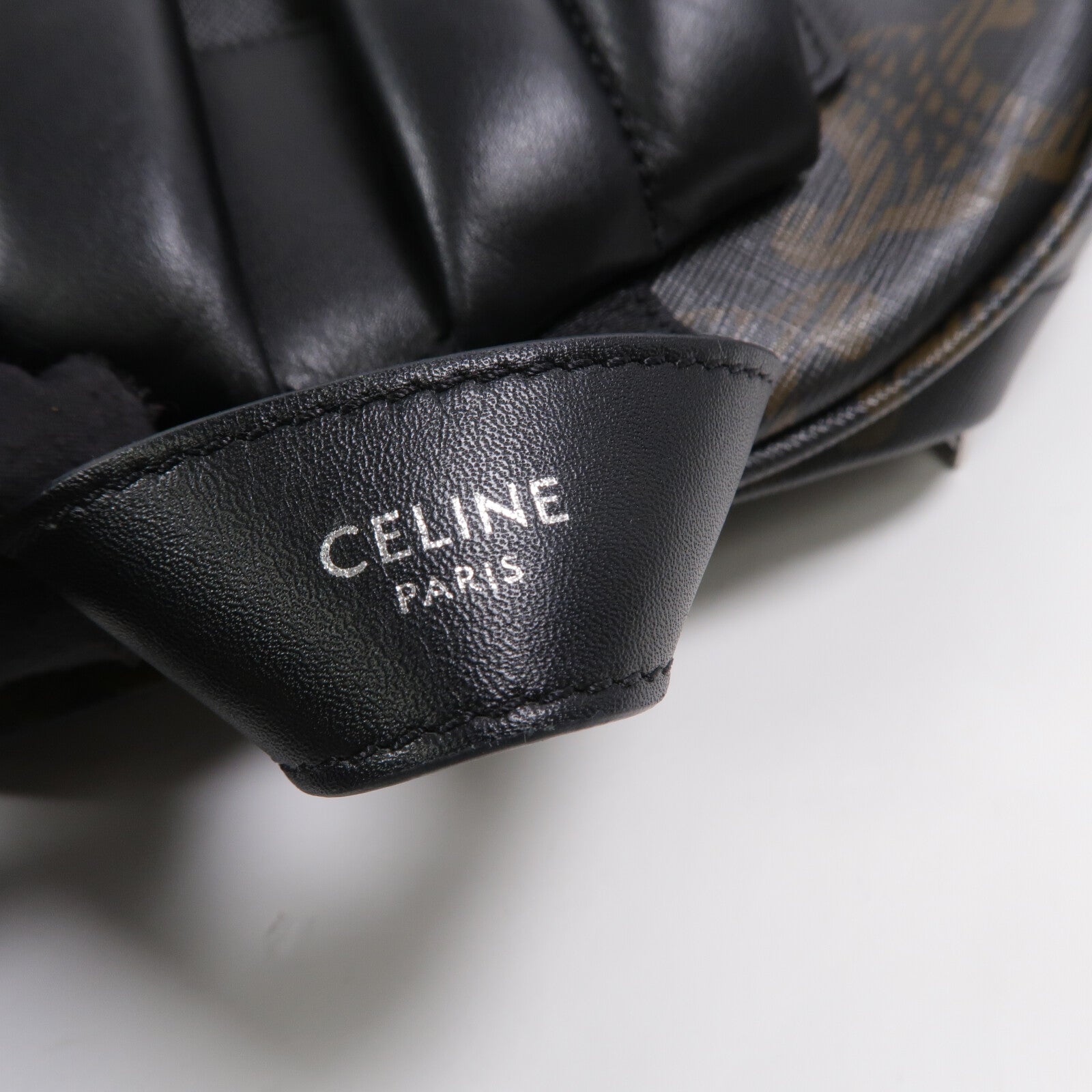 CELINE 塗層帆布Triomphe Backpack背包