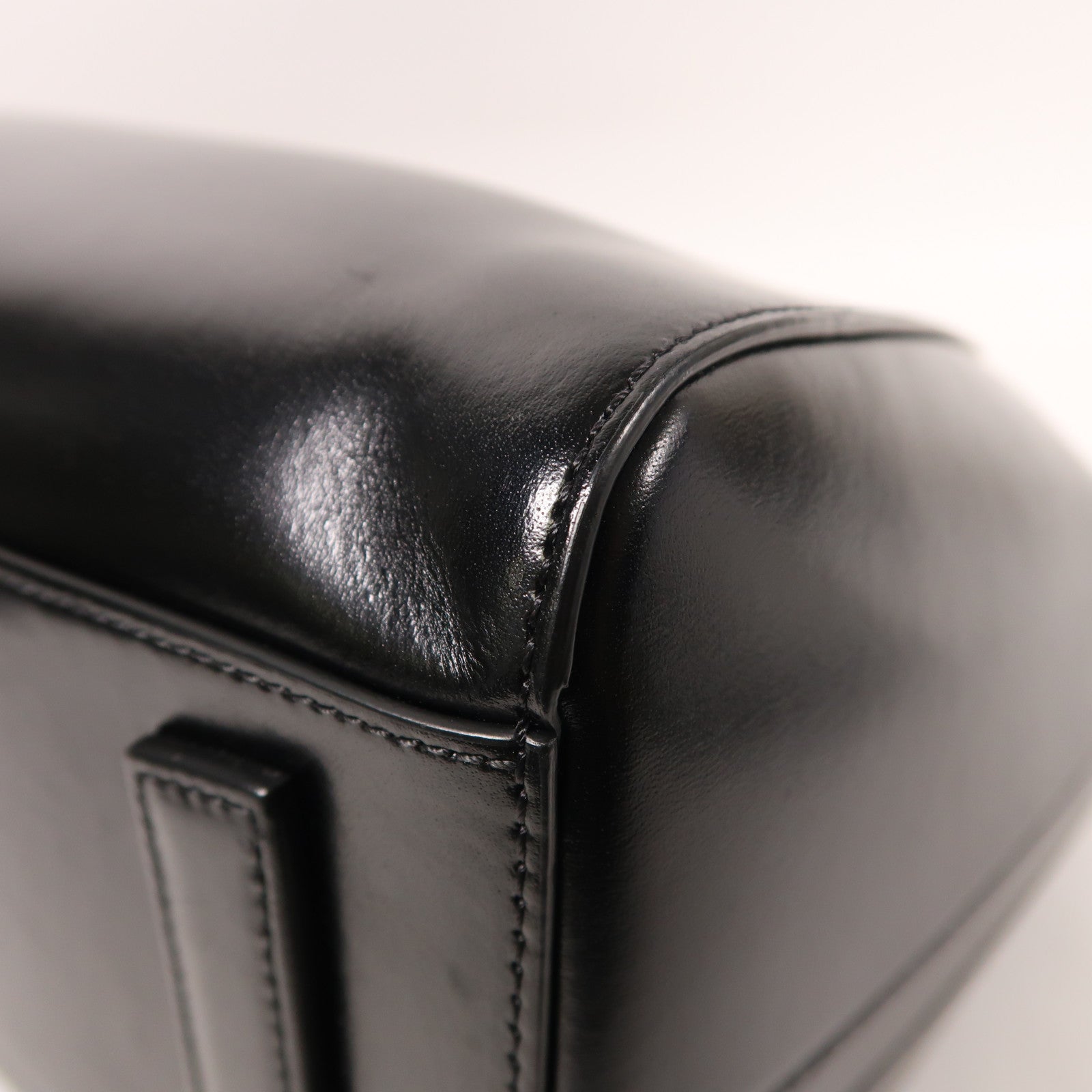 GIVENCHY 牛皮皮革Antigona銀扣手挽肩背兩用袋