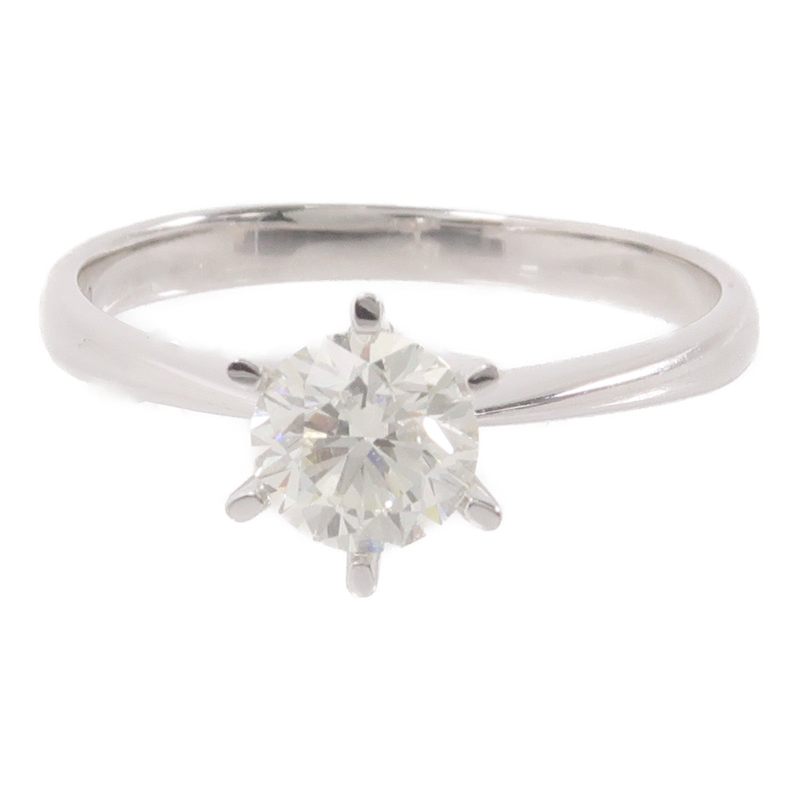 JEWELRY 18K白金Diamond Ring 1.0ct鑽石戒指US#8.5