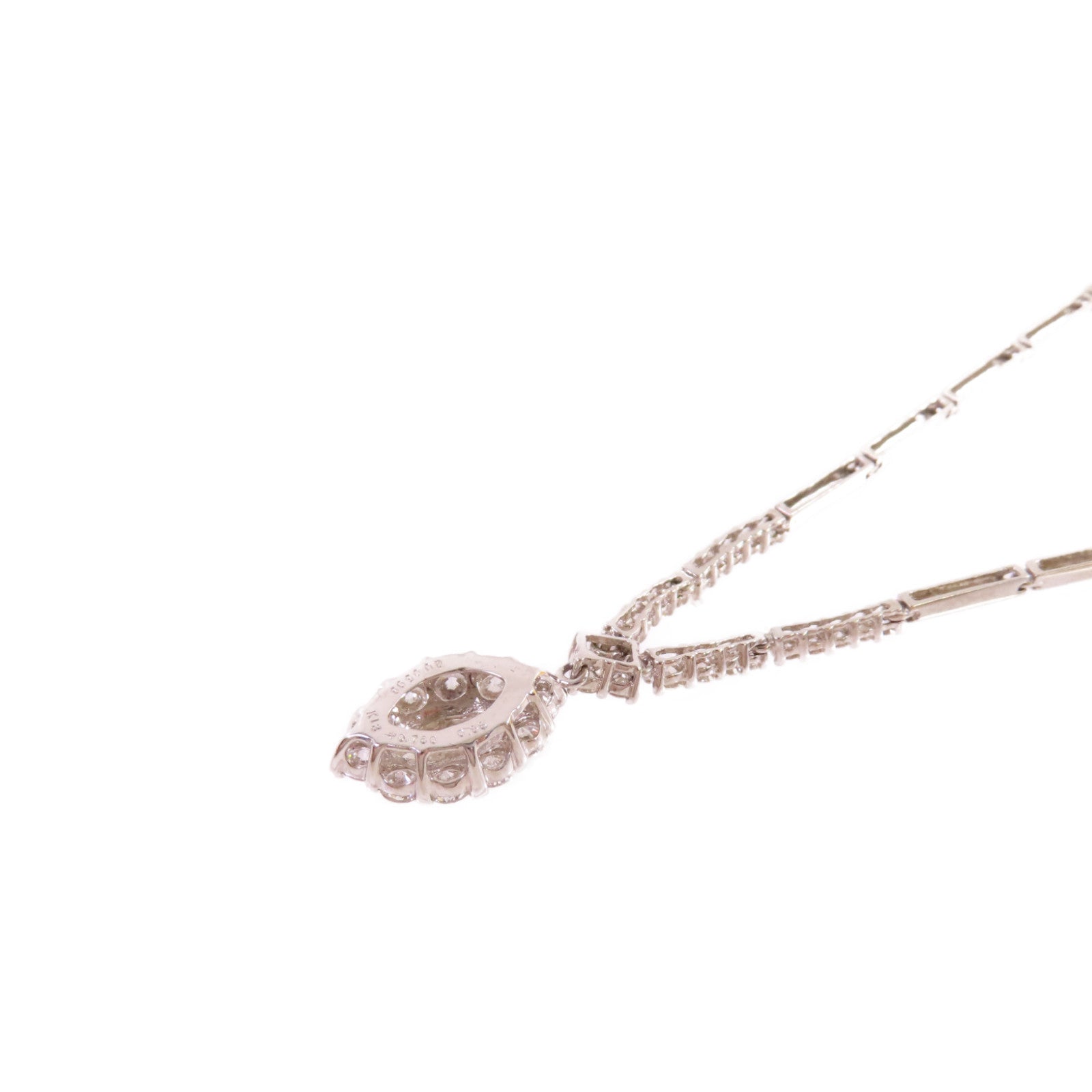 JEWELRY 18K白金/14K白金Diamond Necklace 0.76ct/0.88ct/0.55ct鑽石項鍊