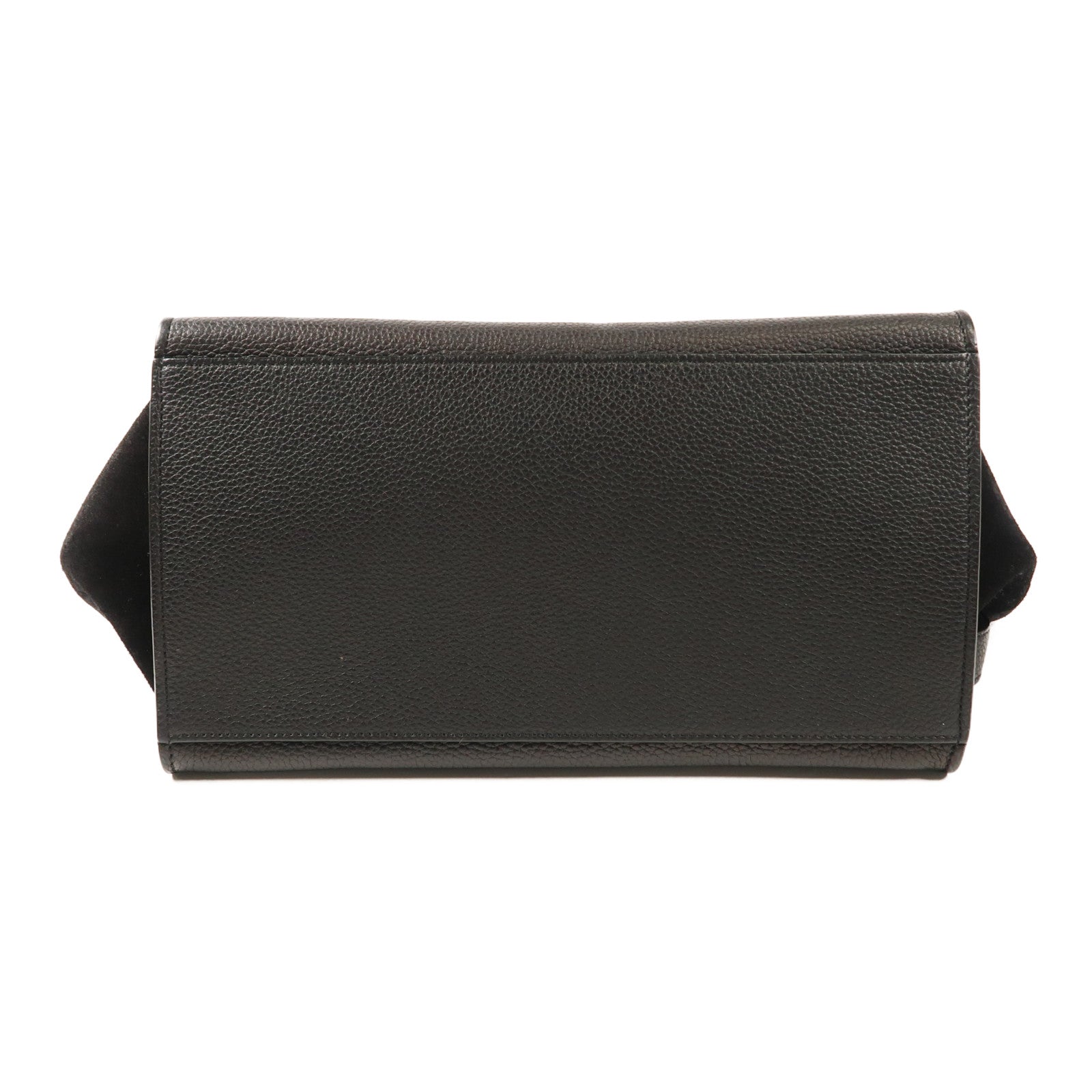 CELINE 牛皮皮革Trapeze銀扣手挽肩背兩用袋