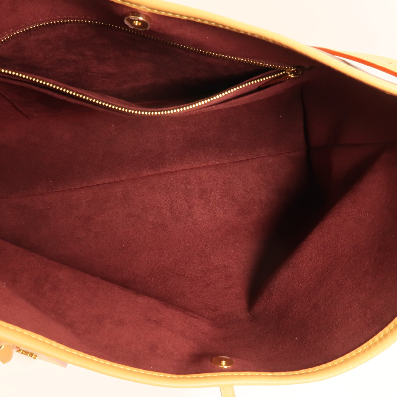 LOUIS VUITTON Monogram Carry All MM金扣肩背袋