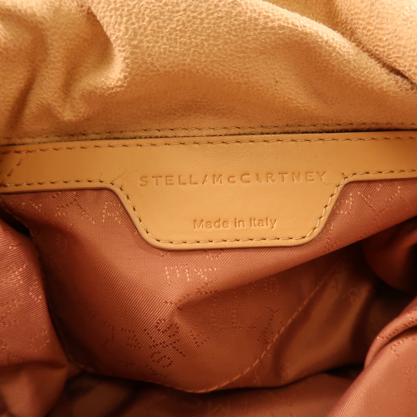 SELECTION Shaggy Deer Fabric Stella Mccartney銀扣鏈帶肩背袋粉紅色