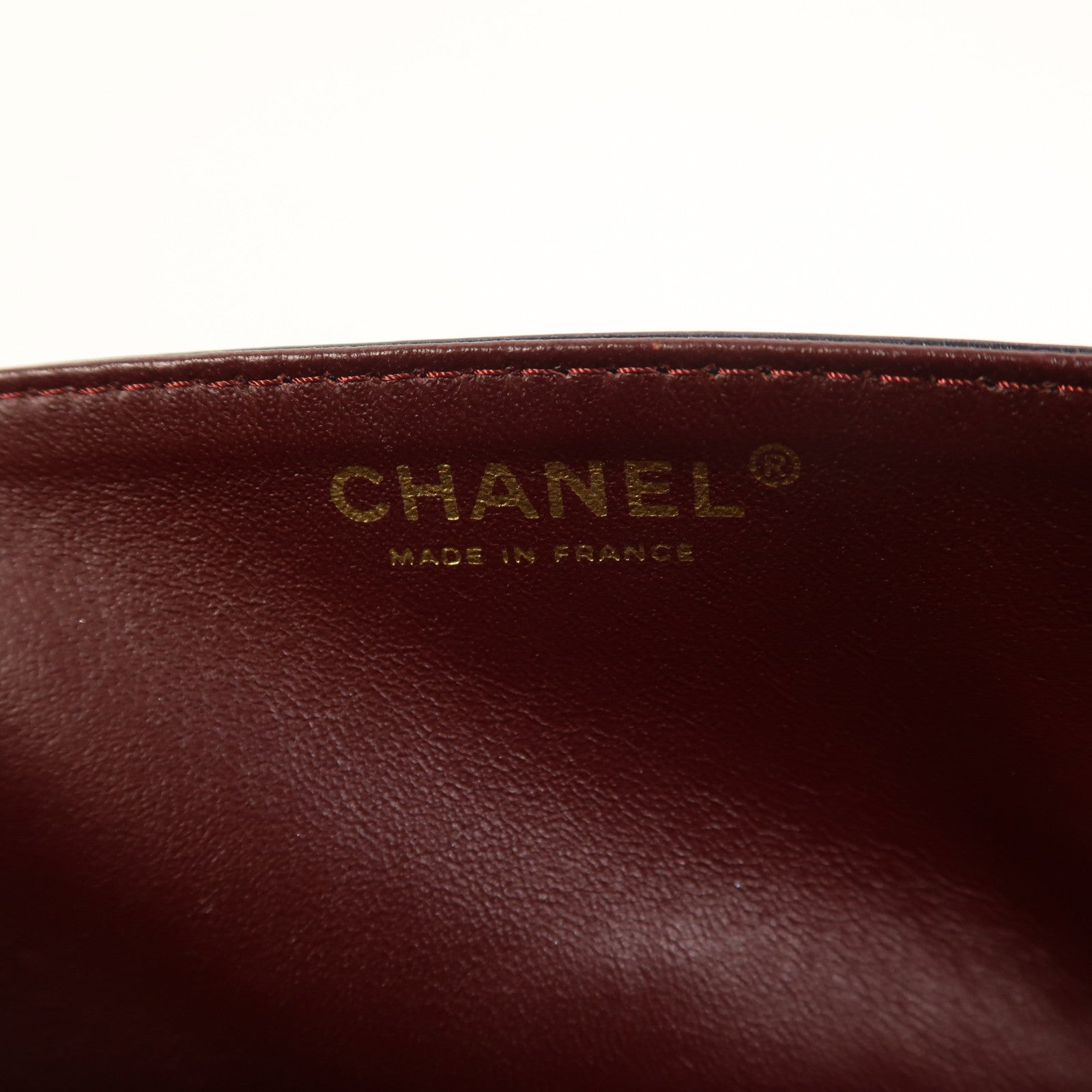 CHANEL 皮革2.55金扣鏈帶肩背袋