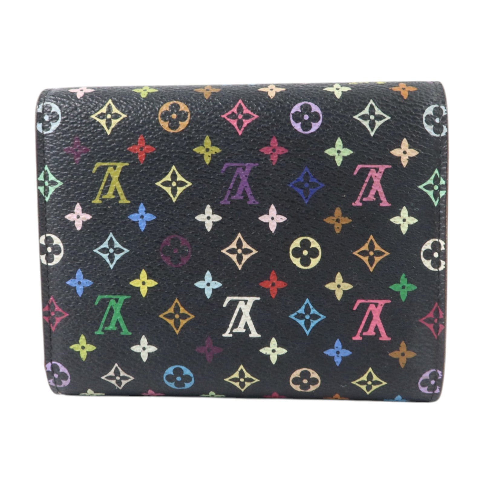 LOUIS VUITTON Monogram Multicolore Portefeuille Joy金扣錢包