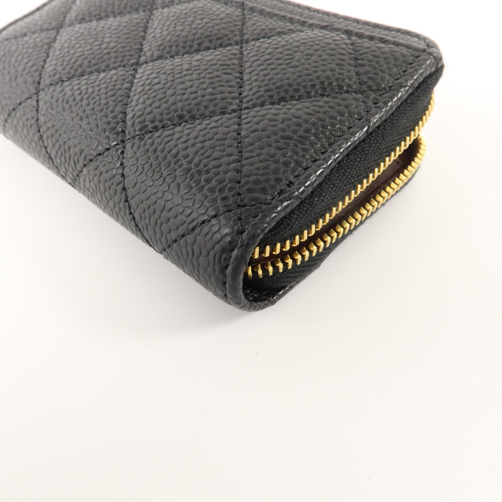 CHANEL 牛皮皮革Classic Zipped Coin Purse零錢包