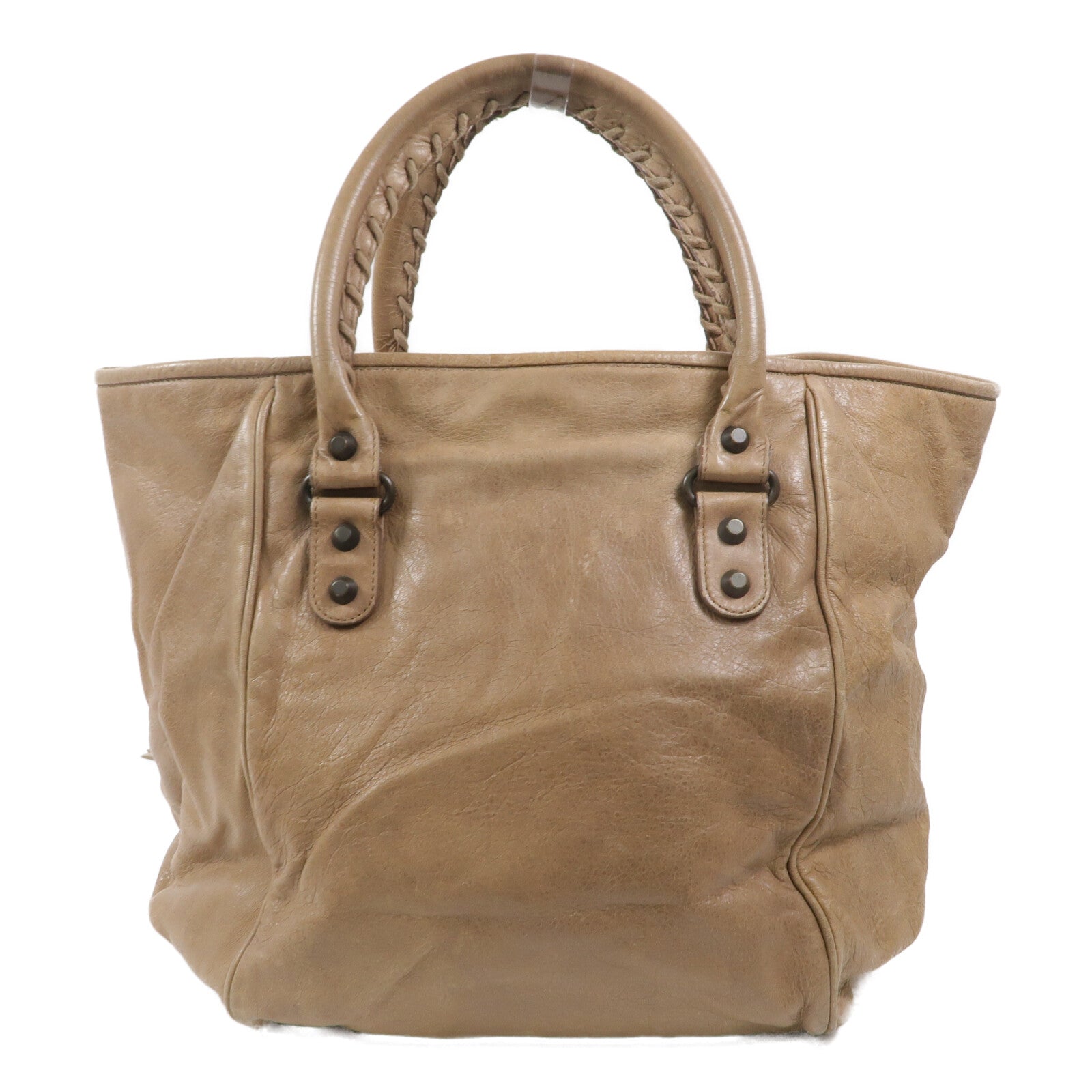BALENCIAGA 羊皮皮革The Sunday Tote肩背袋