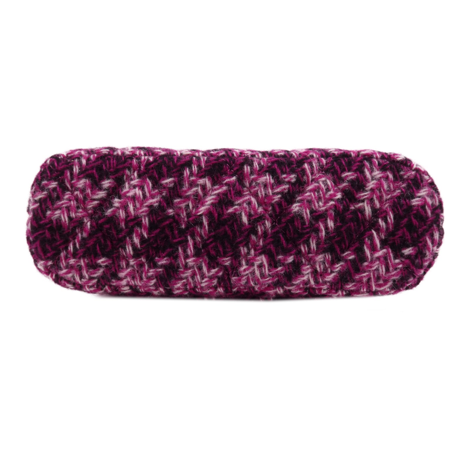 CHANEL 斜紋軟呢Mini Chain Bag金扣鏈帶肩背袋