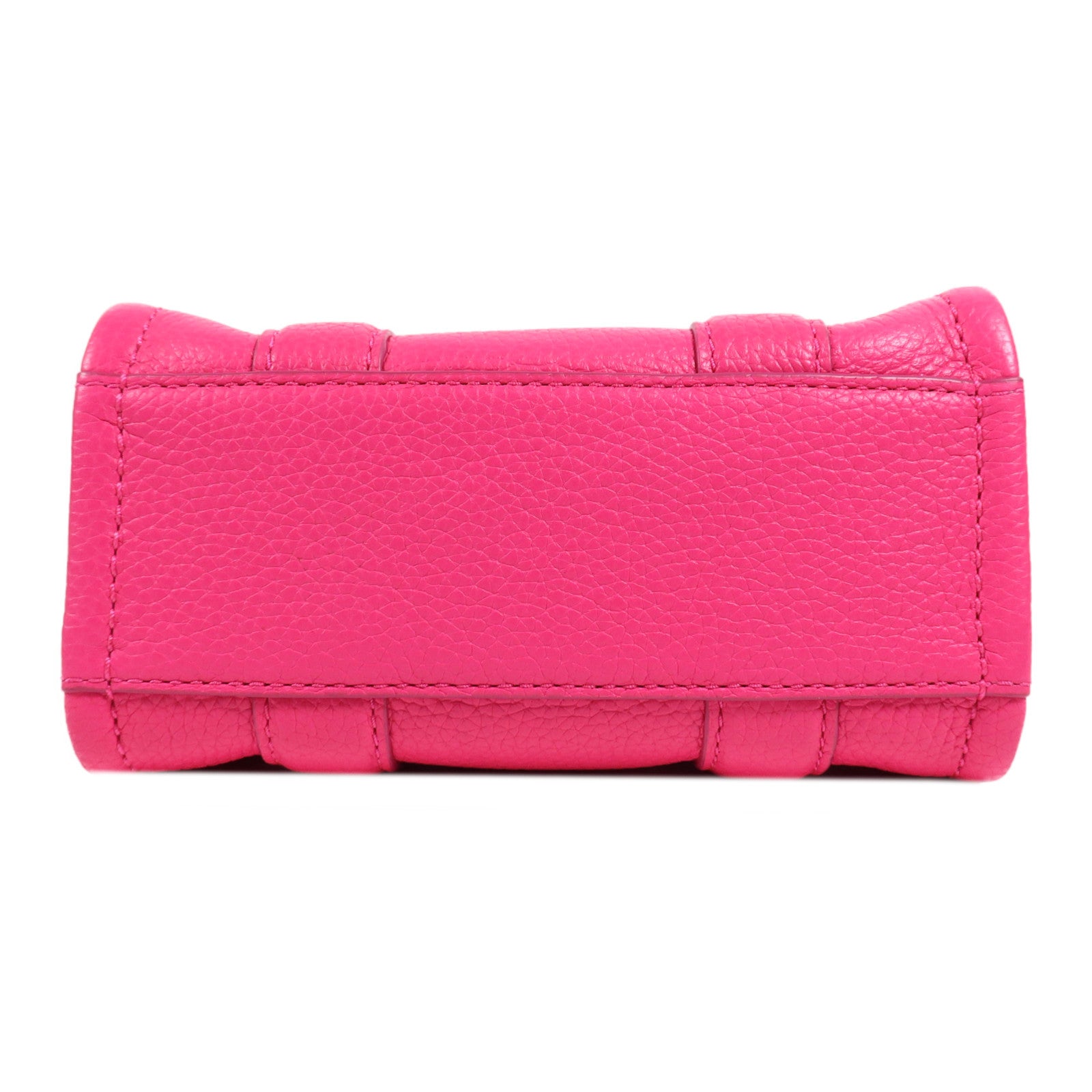 MARC JACOBS 牛皮皮革2 Way Shoulder銀扣手挽肩背兩用袋