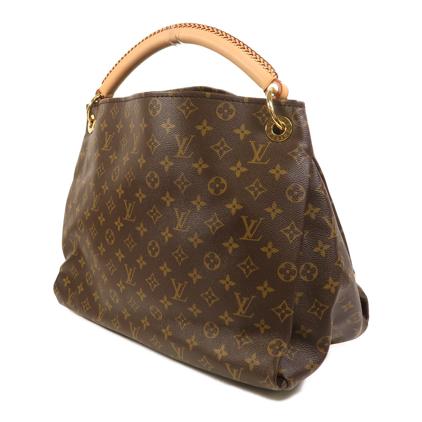 LOUIS VUITTON Monogram Artsy MM金扣肩背袋