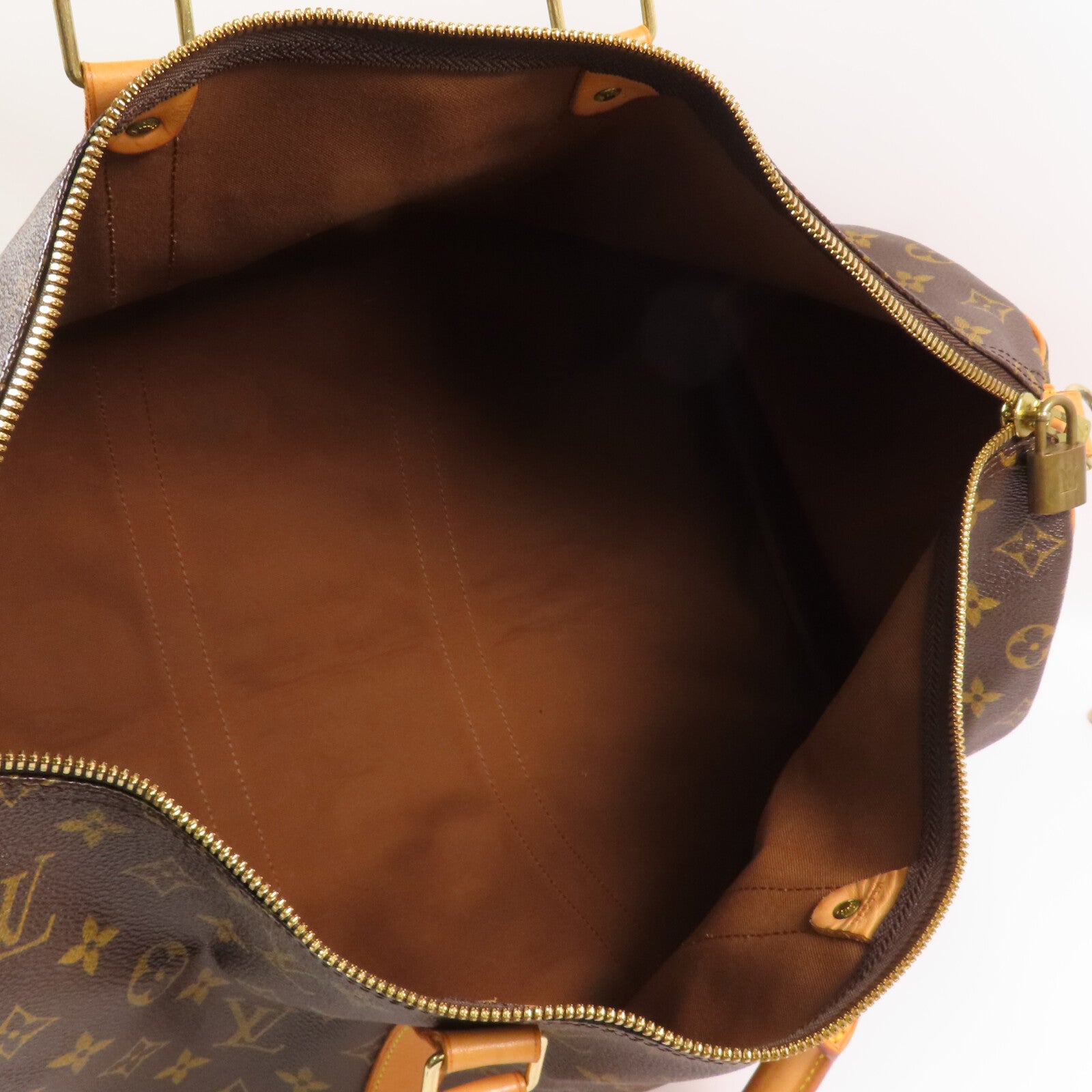 LOUIS VUITTON Monogram Keepall Bandouliere 50金扣波士頓包