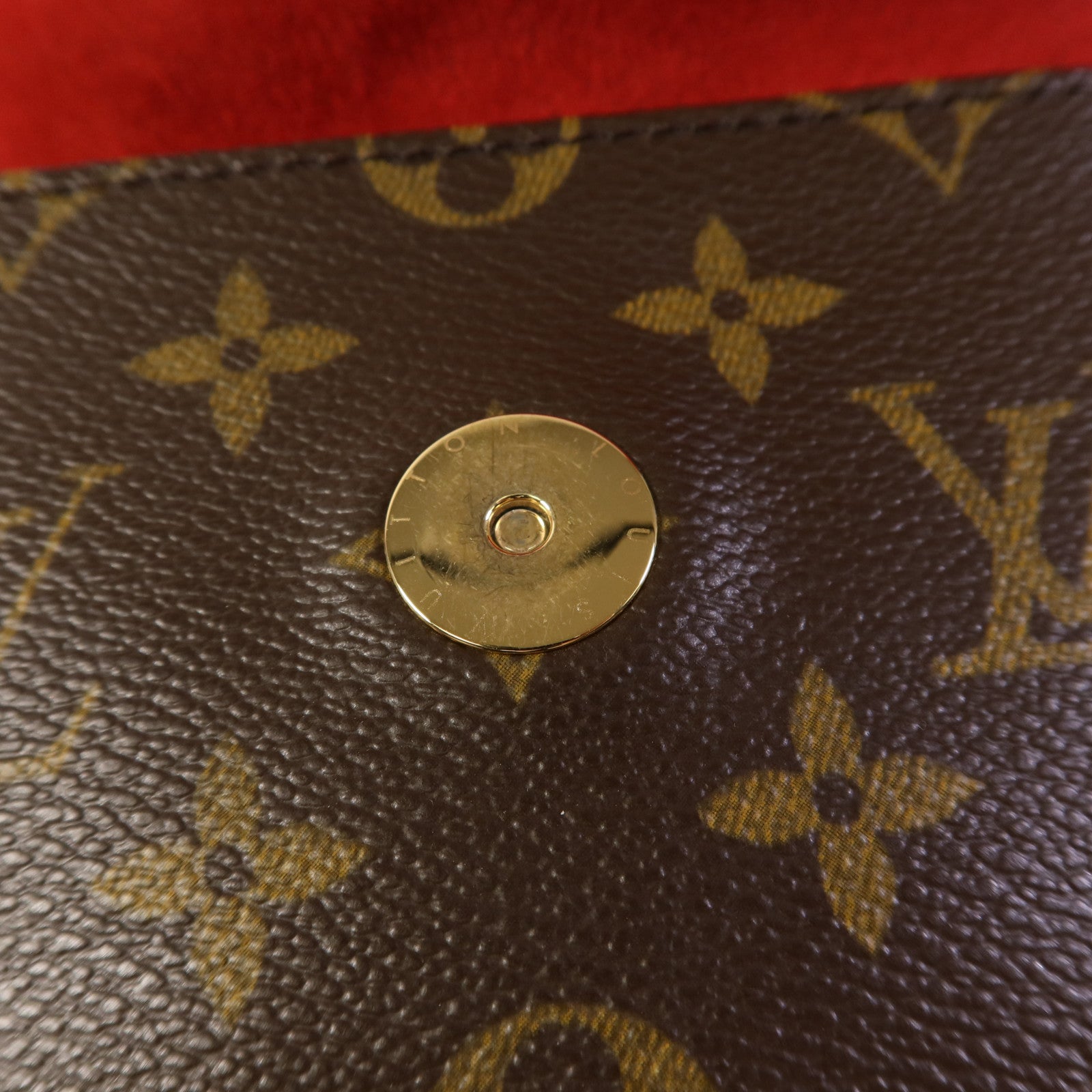 LOUIS VUITTON Monogram Multipli Cite金扣肩背袋
