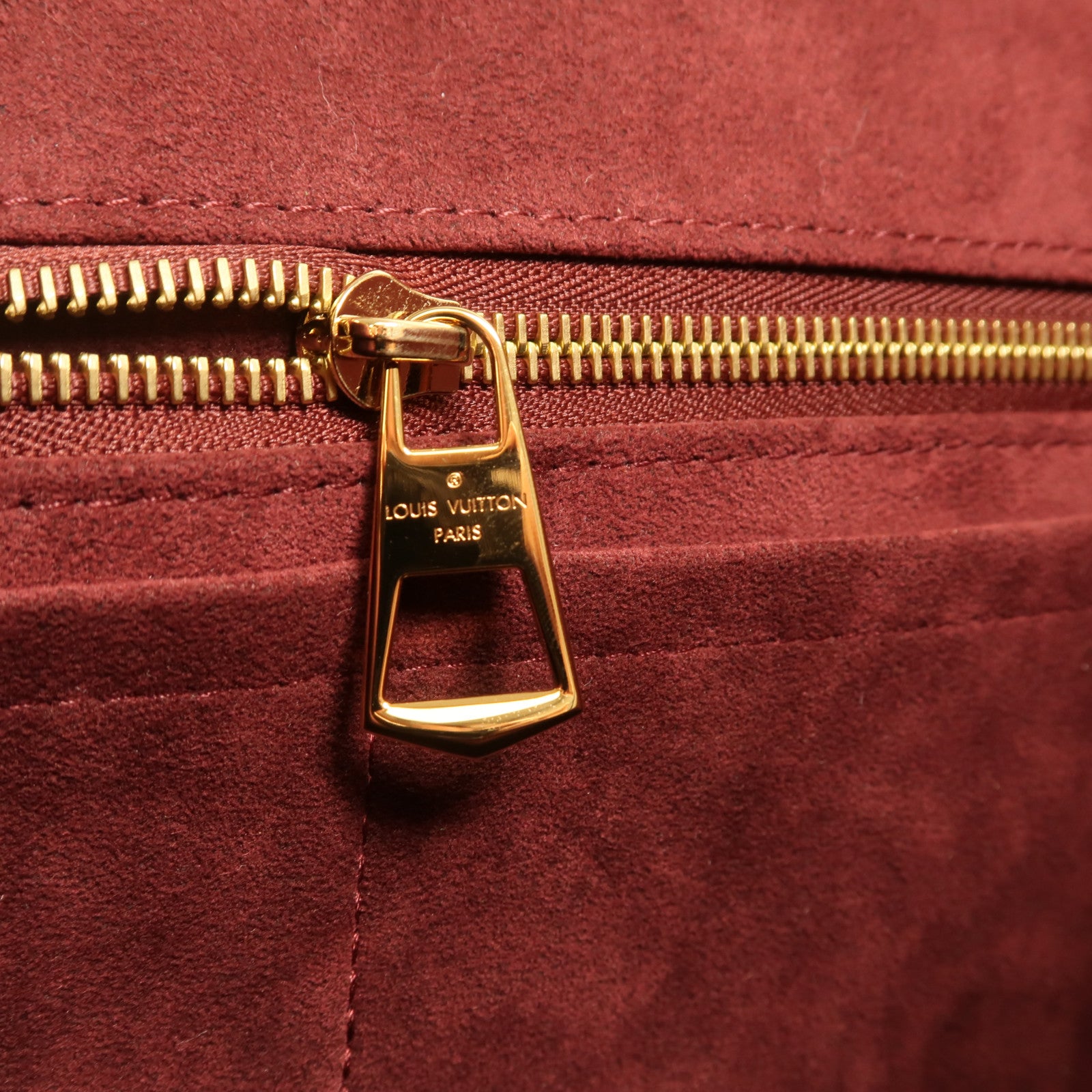LOUIS VUITTON Monogram Carry All MM金扣肩背袋