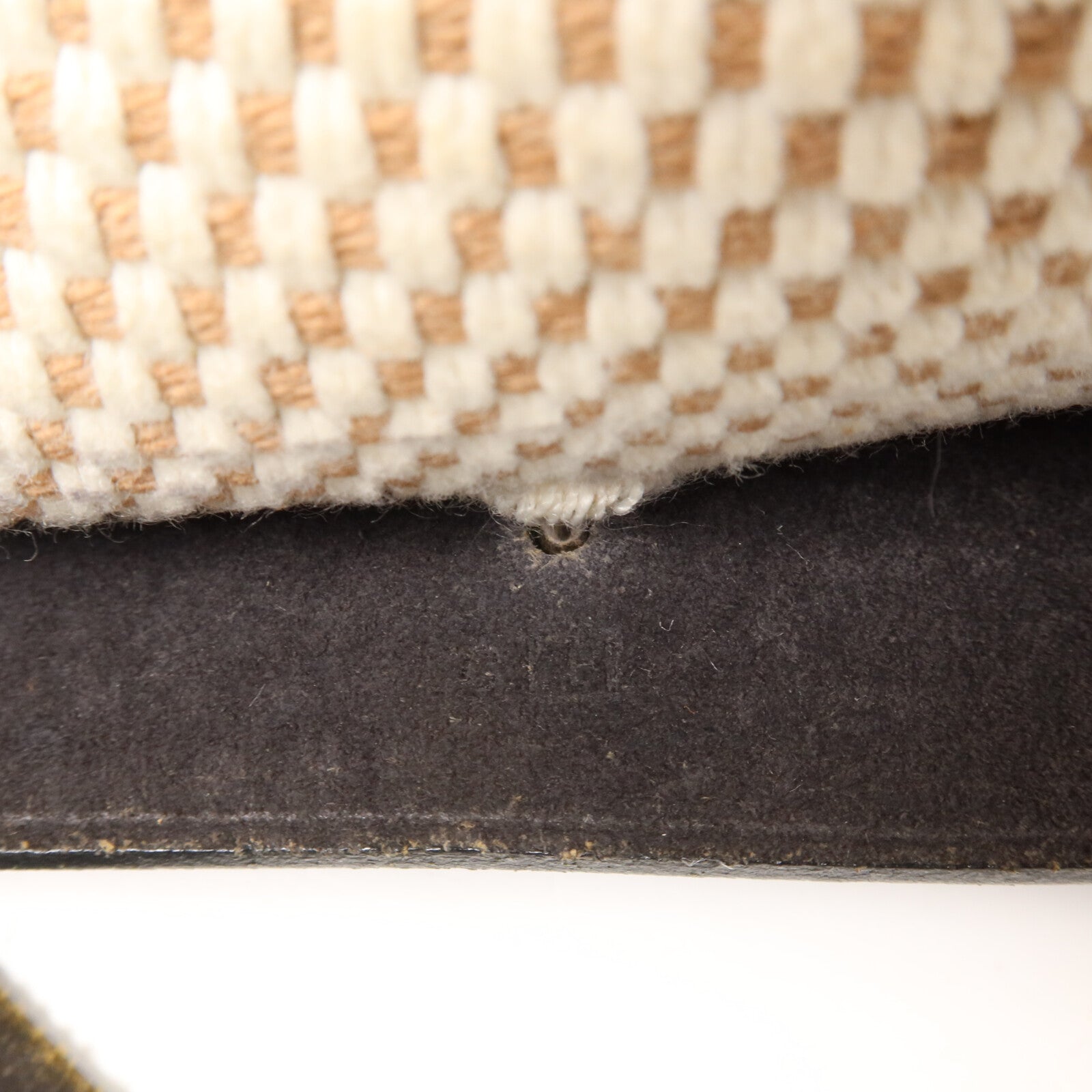 HERMES 帆布Vintage Herbag Mini肩背袋Noir