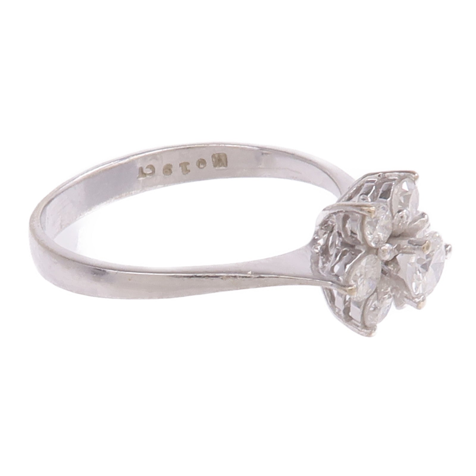JEWELRY 18K白金Diamond Ring鑽石戒指US#6