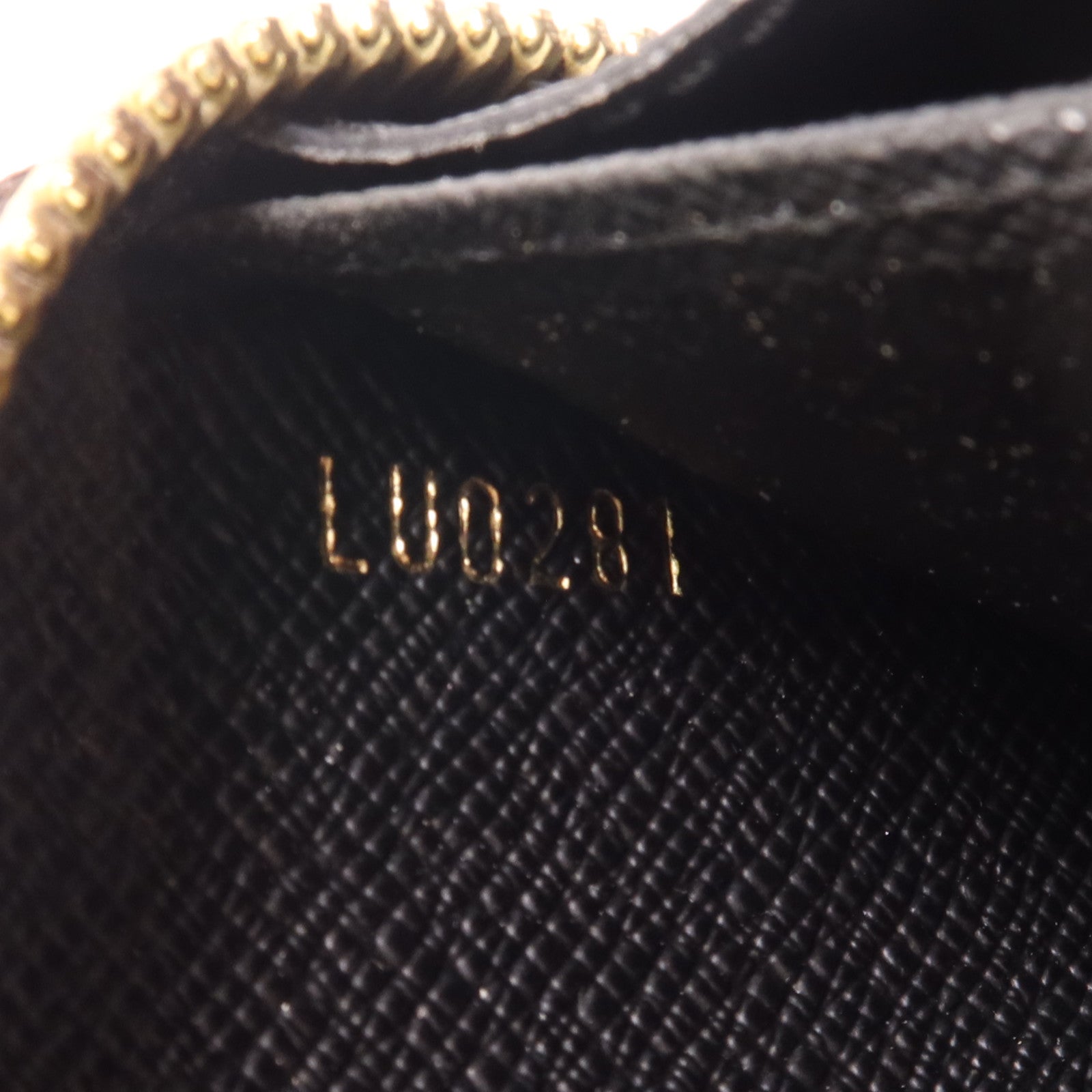 LOUIS VUITTON Monogram Giant Reverse Zippy Wallet金扣長錢包