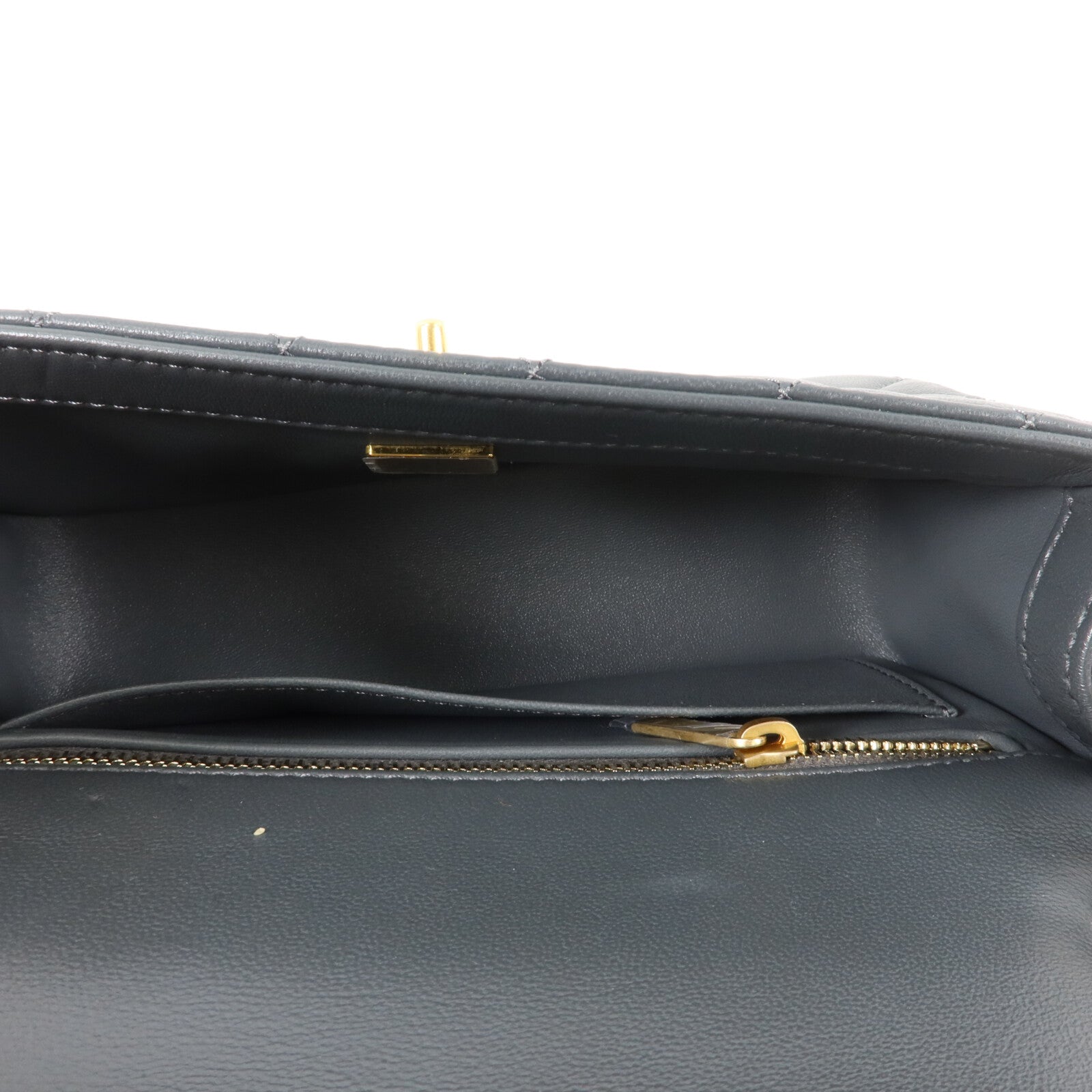 CHANEL 羊皮皮革Mini Flap Bag鏈帶肩背袋